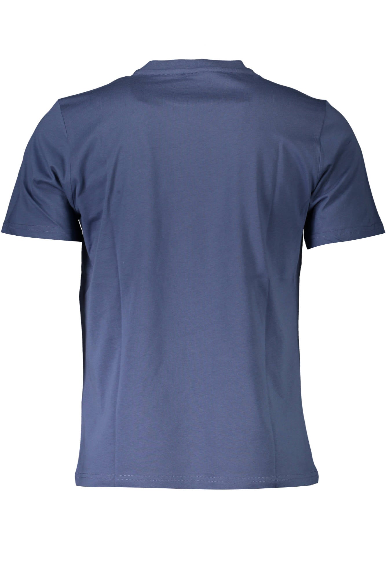 902504-000_BLU_0772 – Herren Blaues Kurzarm T-Shirt mit Logo & Rundhalsausschnitt – Größe: M, L, XL – Farbe: Blu