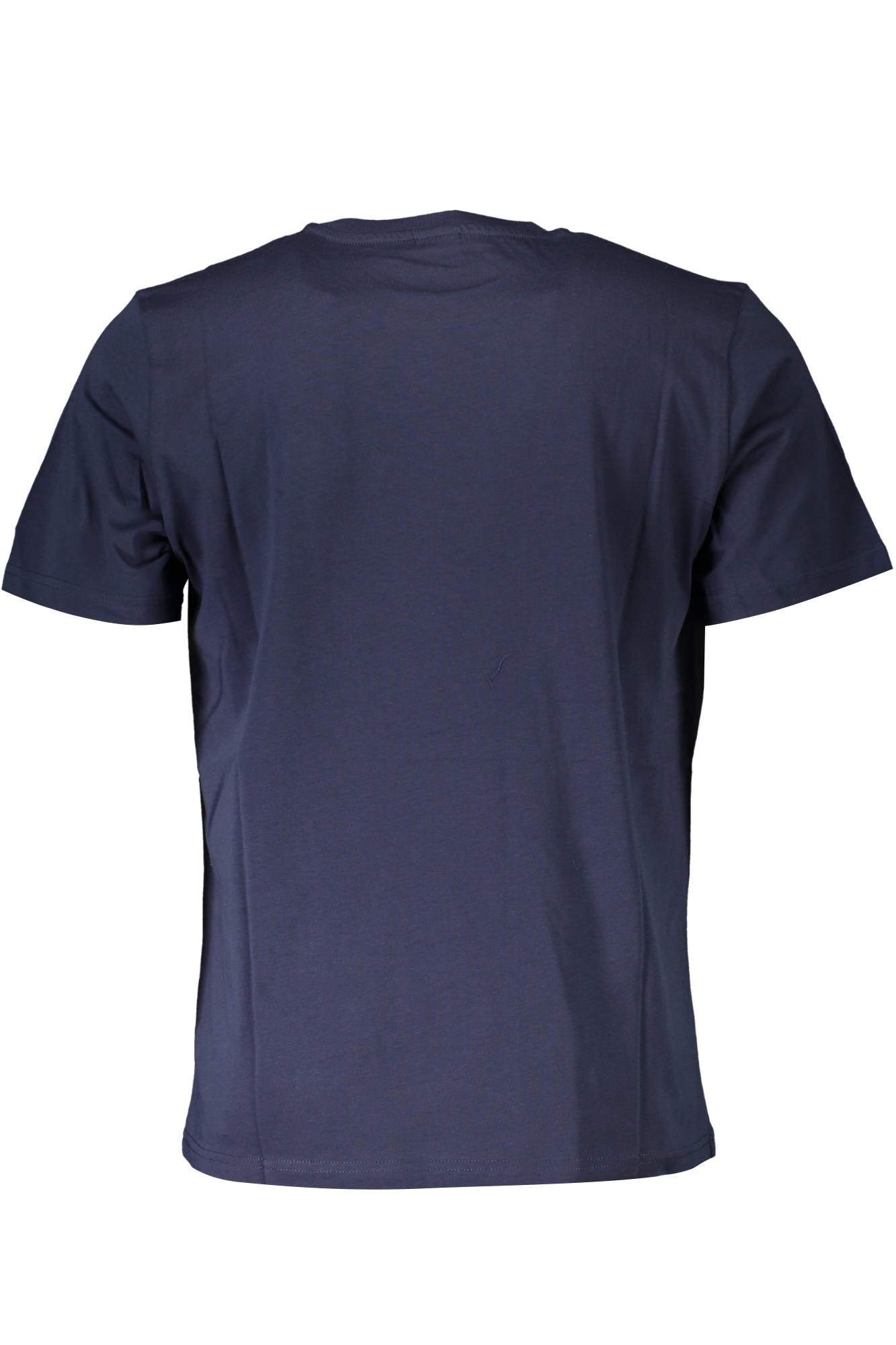 902502-000_BLU_0802 – Herren Blau Kurzarm T-Shirt mit Rundhalsausschnitt und Applikation – Größe: M, L, XL – Farbe: Blu