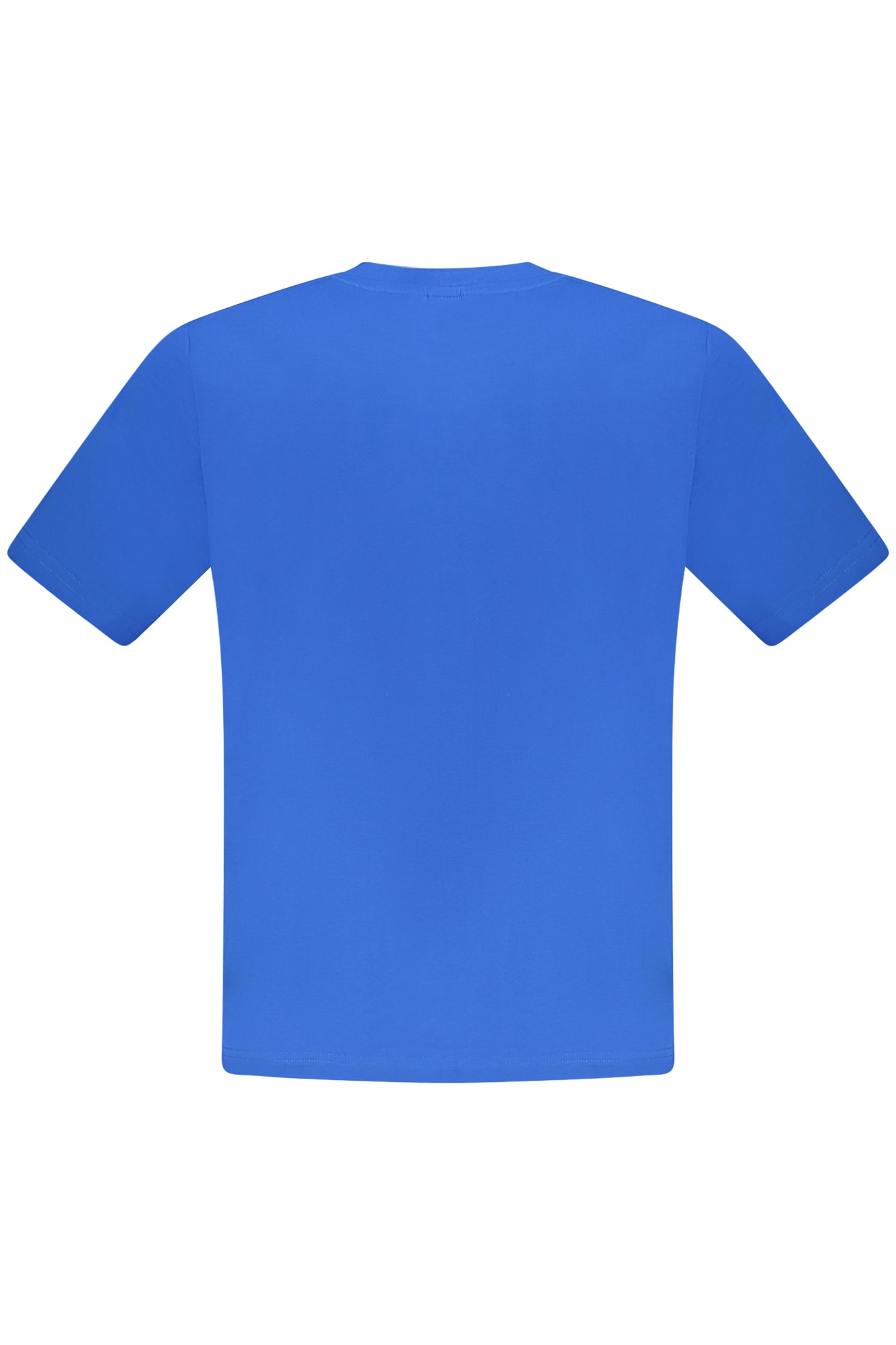 996024000_BL0760 – Herren T-Shirt Blau - Kurzarm & Rundhals mit Logo-Druck – Größe: S, M, L, XL, 2XL, 3XL – Farbe: Blu