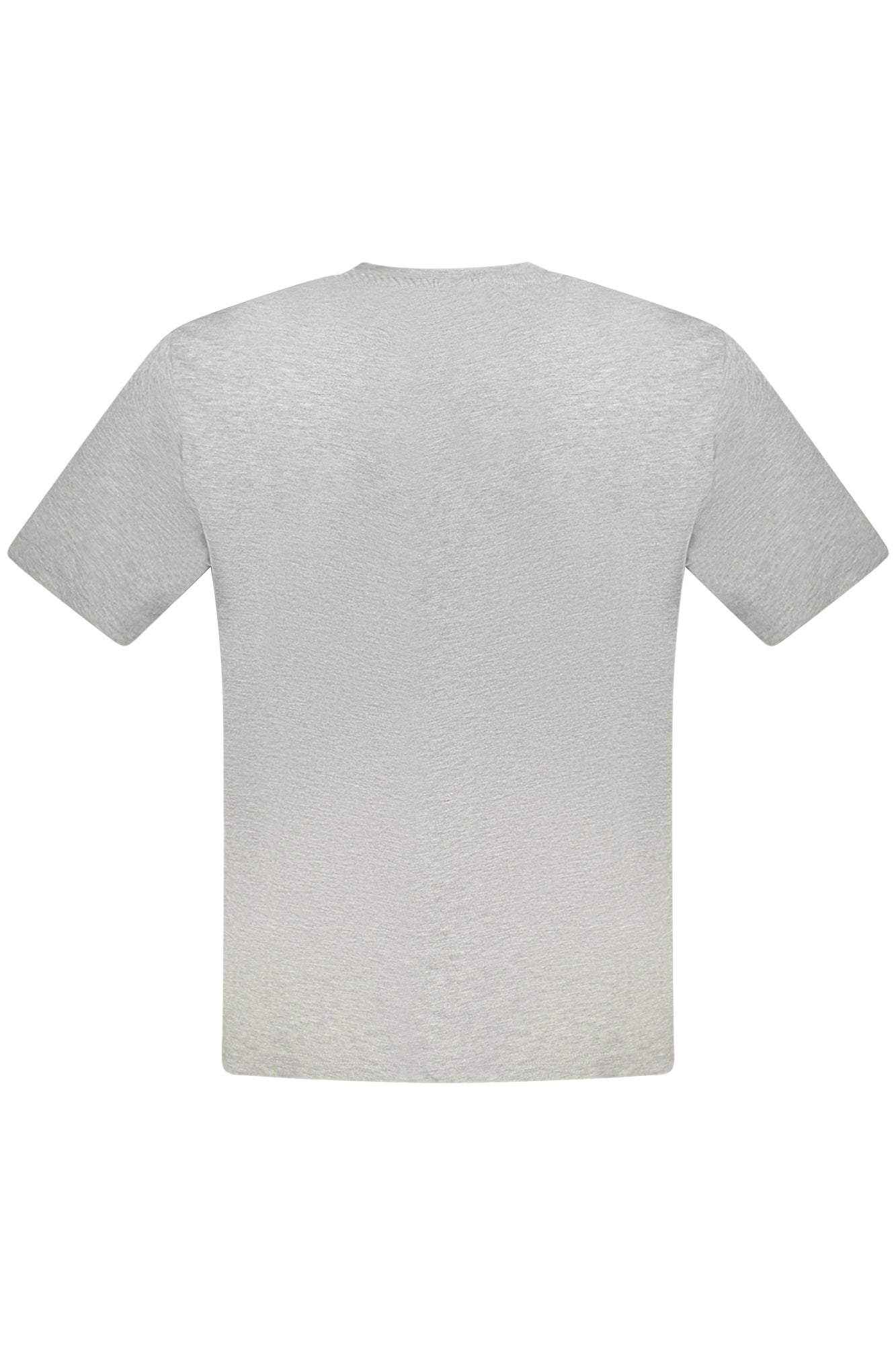 996024000_GR0926 – Graues Herren T-Shirt mit Druck und Rundhalsausschnitt – Kurzarm – Größe: S, M, L, XL, 2XL, 3XL – Farbe: Grigio