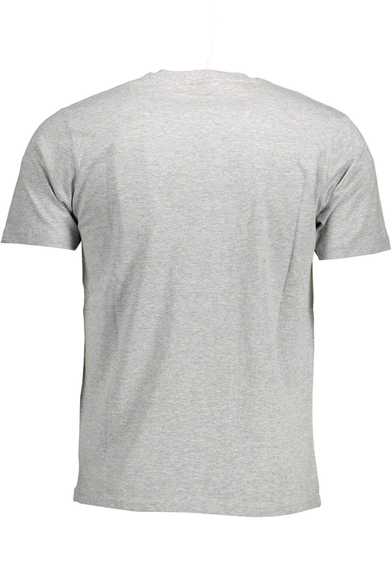 902342-000_GRIGIO_0926 – Graues Herren Kurzarm-T-Shirt mit Rundhals und Logo-Druck – Größe: S, M, XL, 2XL – Farbe: Grigio