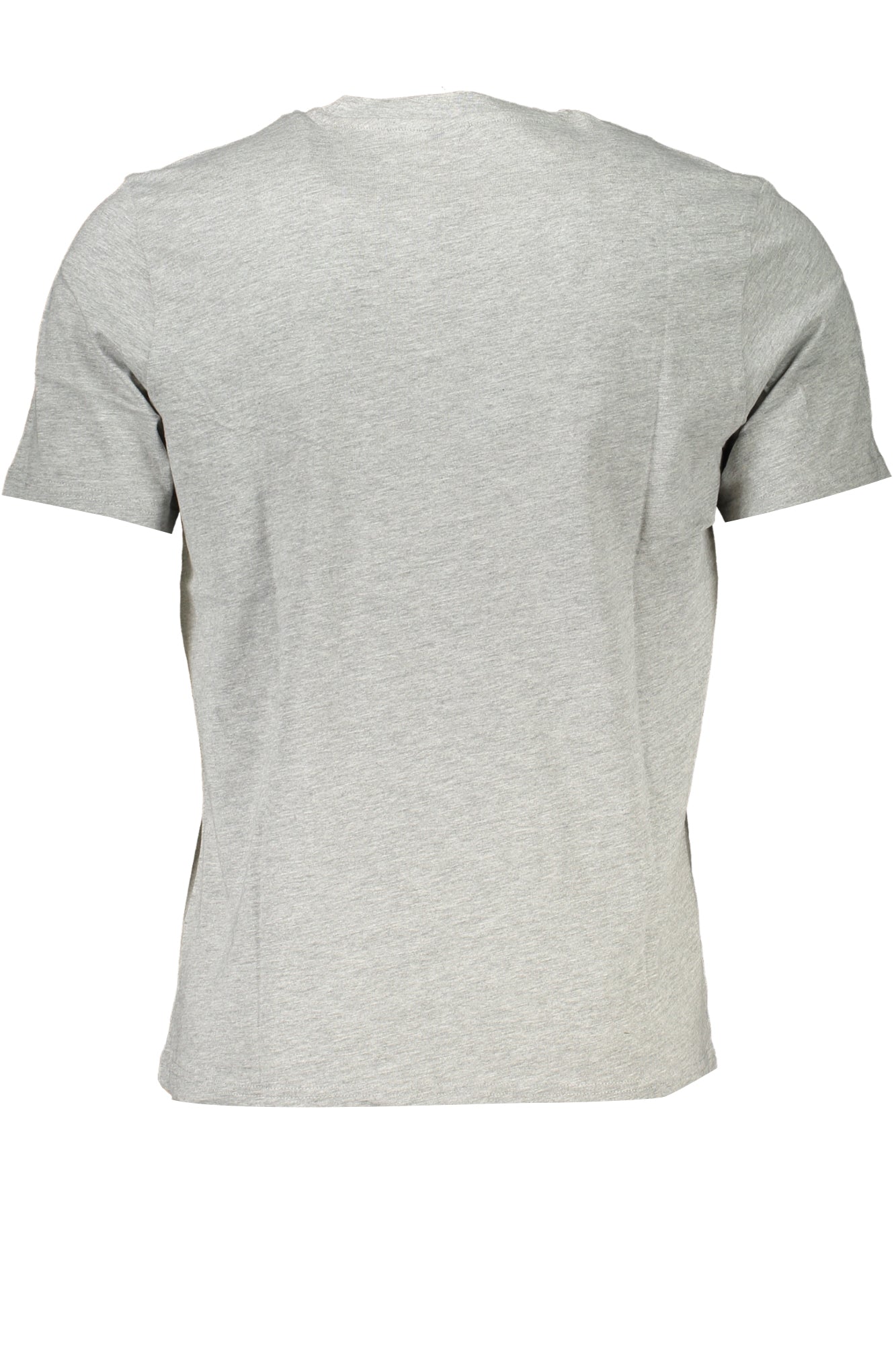 902835000_GR0926 – Herren Kurzarm-T-Shirt Grau mit Logo-Print und Rundhalsausschnitt – Größe: S, XL, 2XL, 3XL – Farbe: Grigio