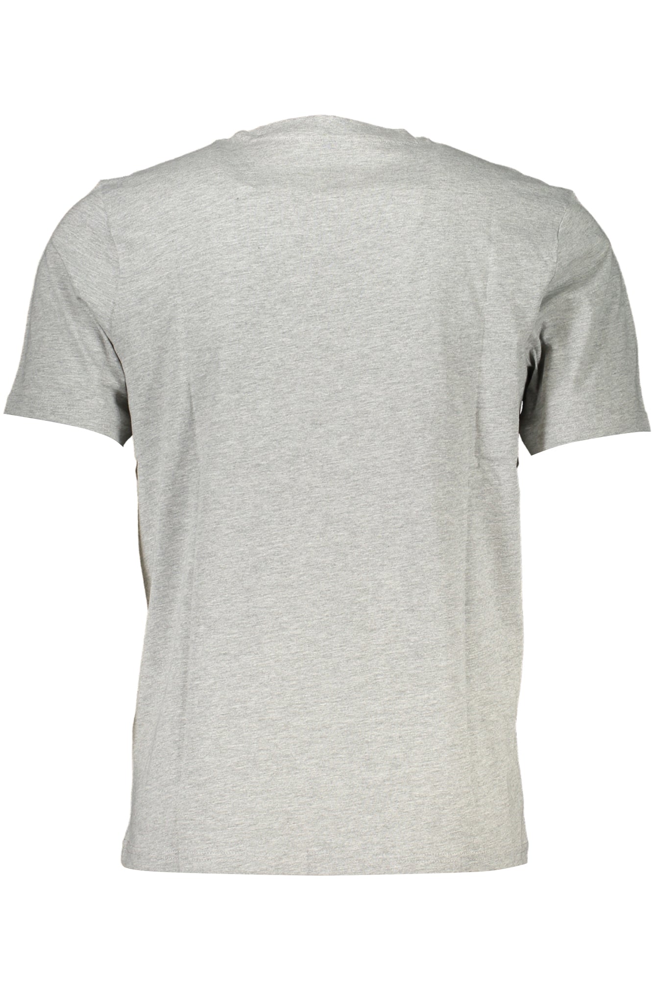 902836000_GR0926 – Graues Herren T-Shirt mit Rundhals und stylischem Druckmotiv – Größe: S, M, L, XL, 2XL – Farbe: Grigio