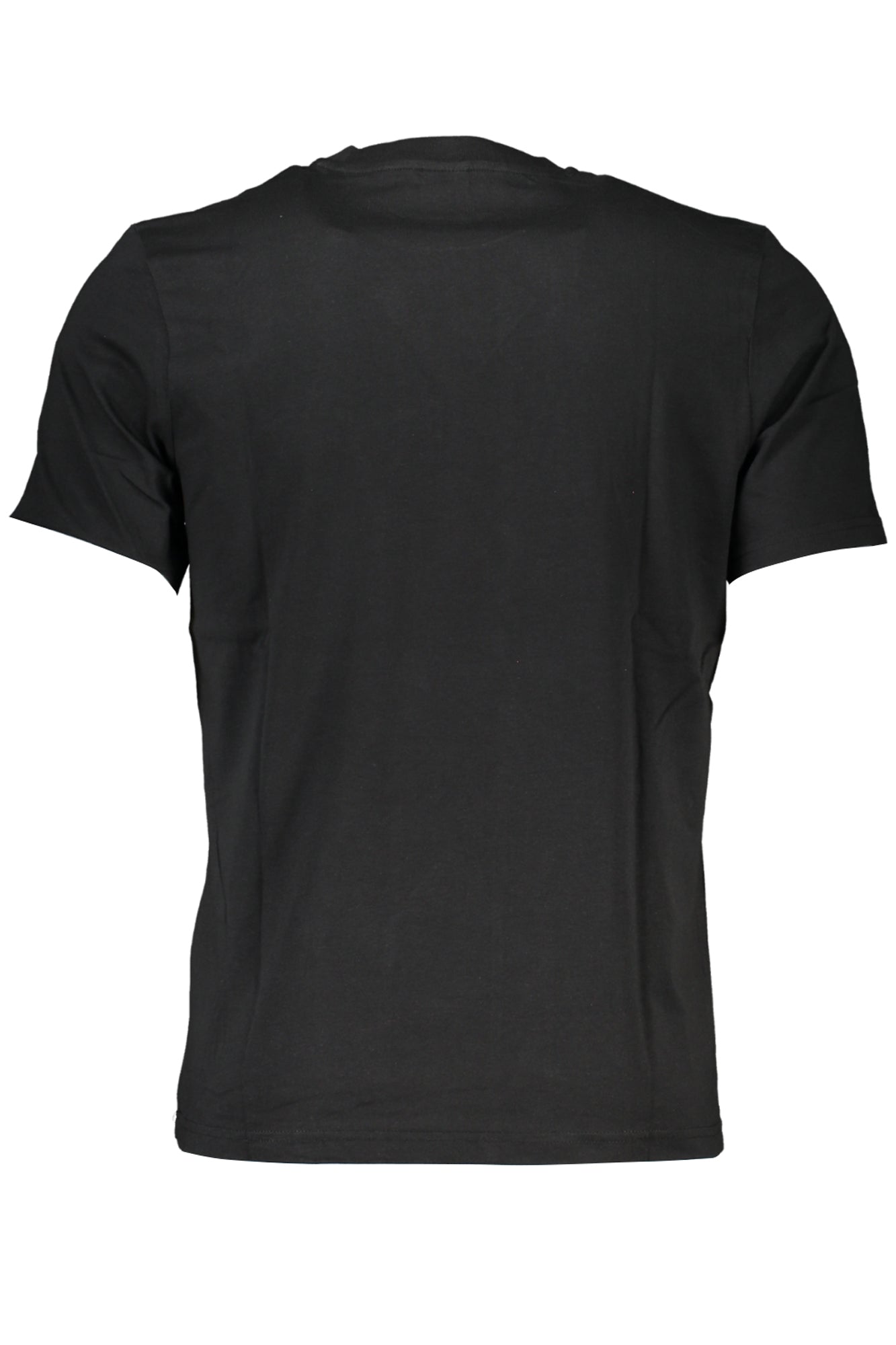 902834000_NE0999 – Stilvolles Herren Kurzarm T-Shirt Schwarz mit Print und Rundhals – Größe: S, M, L, XL, 2XL, 3XL – Farbe: Nero