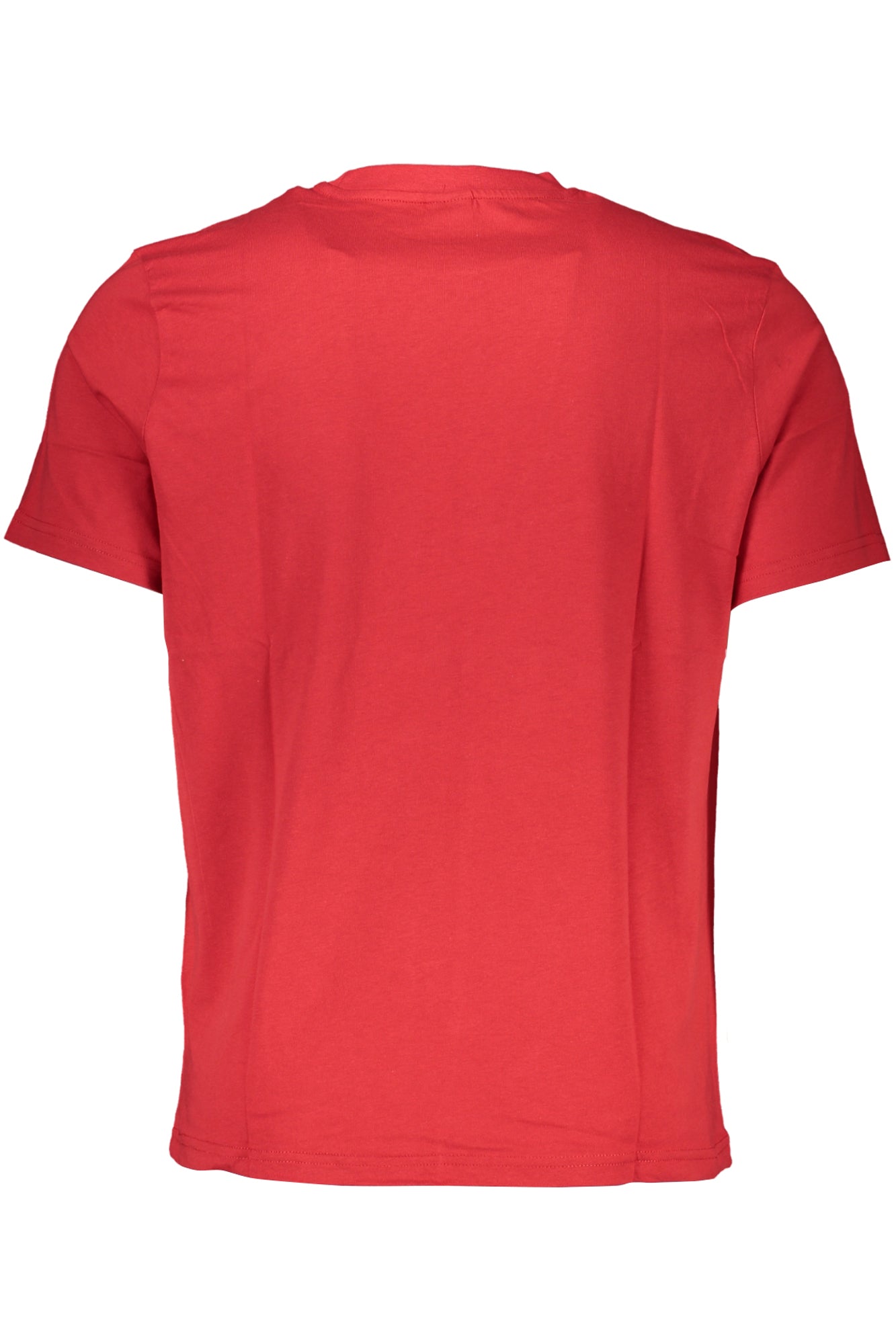 902834000_RO0230 – Herren Kurzarm T-Shirt in Rot - Stilvoll mit Druck & Rundhalsausschnitt – Größe: S, M, L, XL, 2XL, 3XL – Farbe: Rosso
