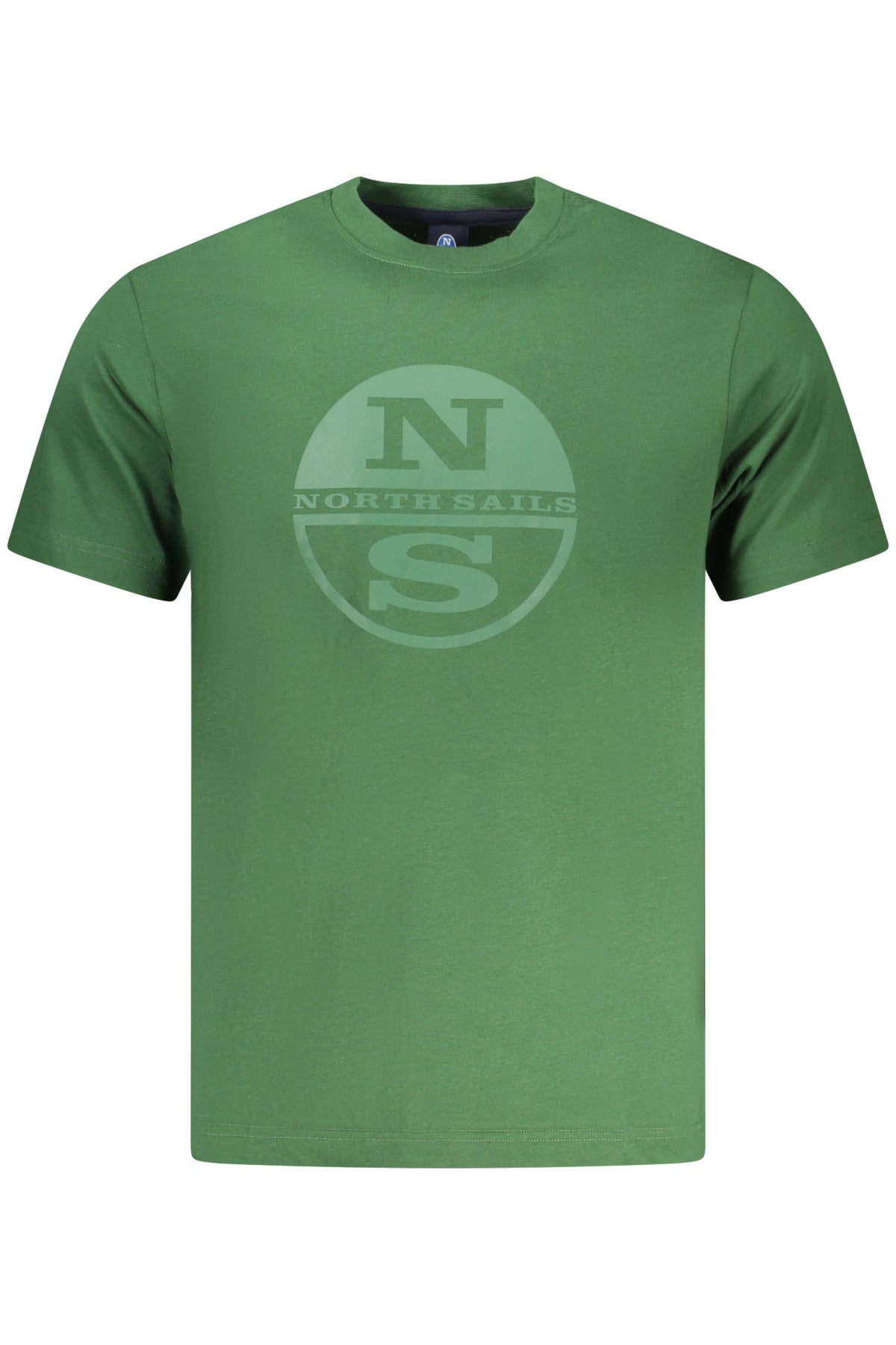996043000_VE0400 – Herren Kurzarm-T-Shirt Grün mit Rundhals und Print-Design – Größe: S, M, L, XL, 2XL, 3XL – Farbe: Verde