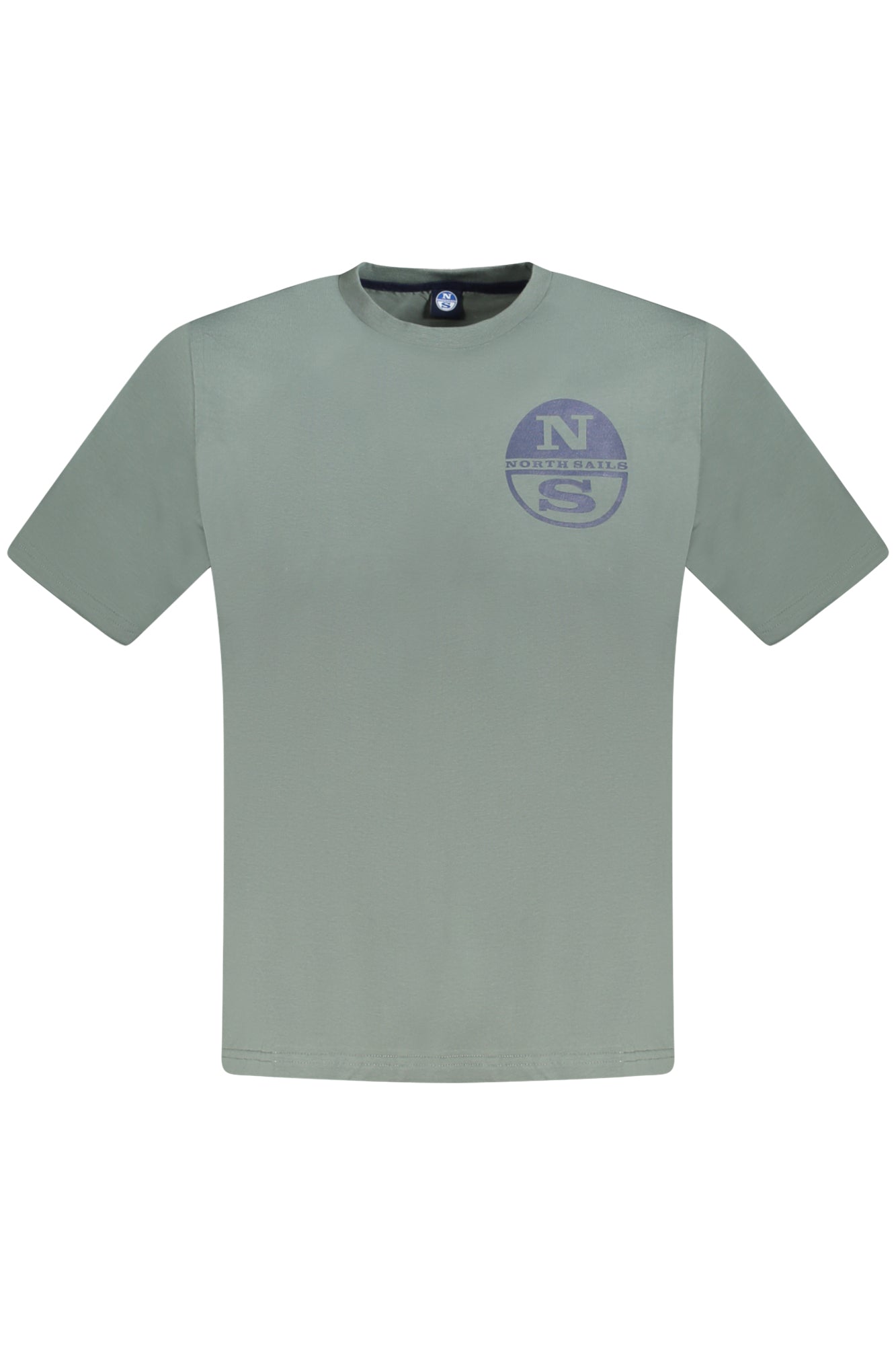 996024000_VE0419 – Grünes Herren Kurzarm T-Shirt mit Rundhals und Print-Design – Größe: S, M, L, XL, 2XL, 3XL – Farbe: Verde
