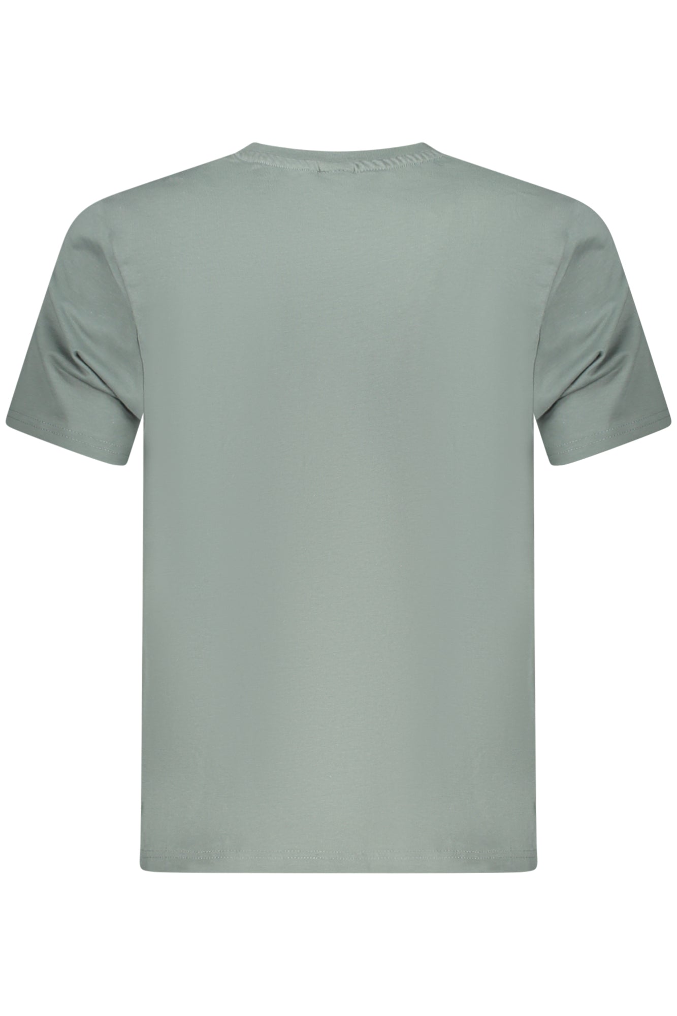 996019000_VE0419 – Grünes Herren-T-Shirt mit Rundhals und Logo-Druck – Kurzarm-Design – Größe: S, M, L, XL, 2XL, 3XL – Farbe: Verde