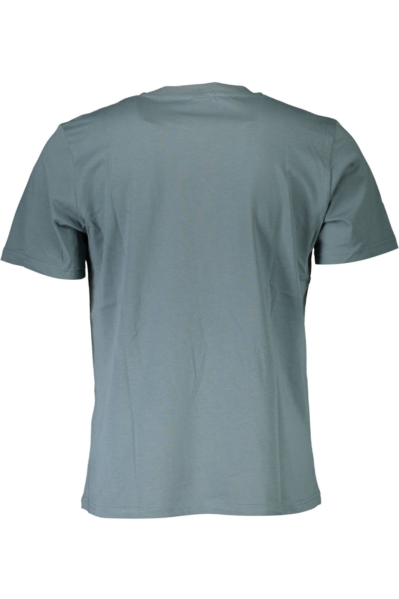 902502-000_VERDE_0419 – Herren Kurzarm T-Shirt Grün mit Applikation und Rundhalsausschnitt – Größe: XL, M – Farbe: Verde