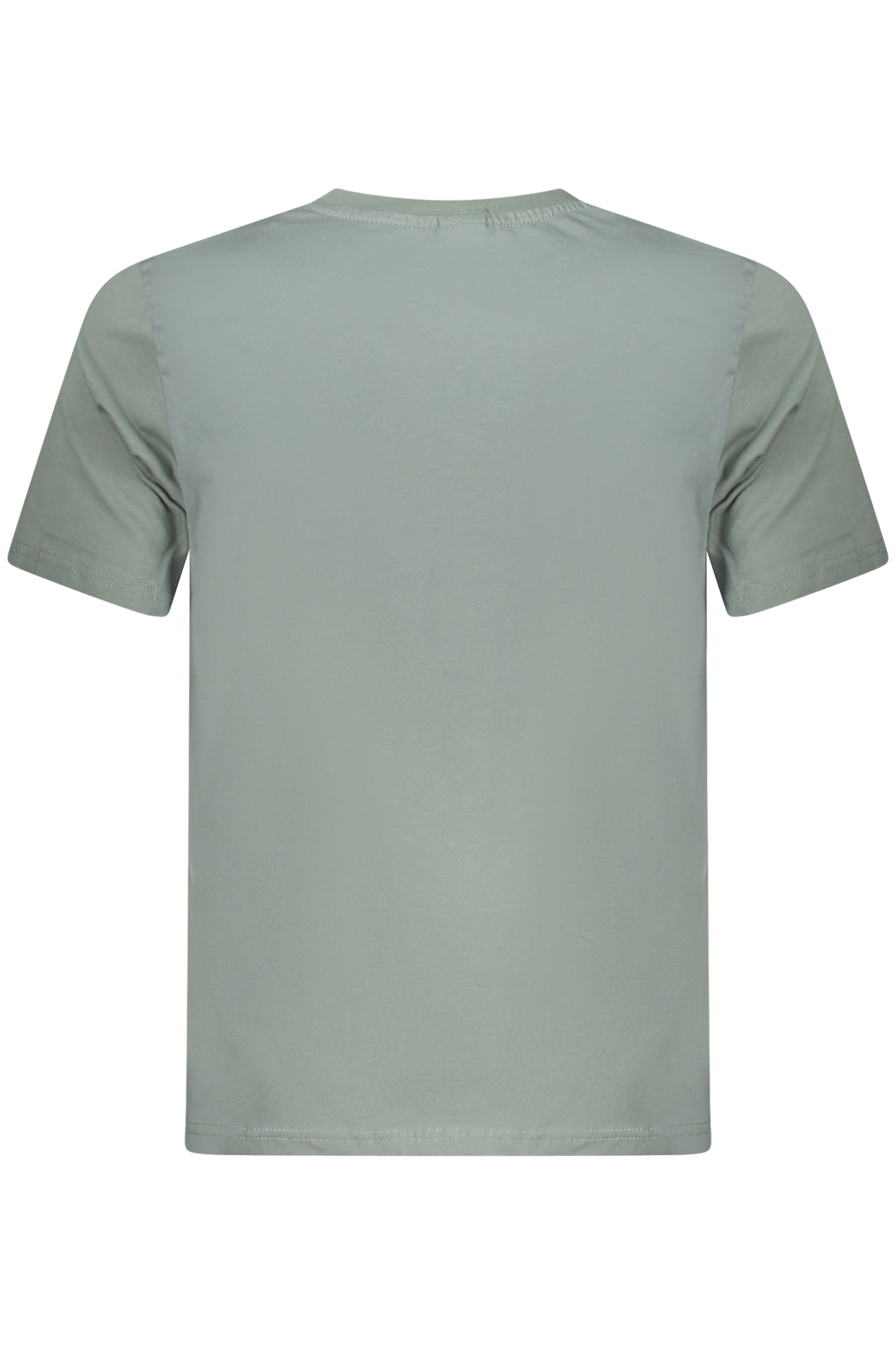 996021000_VE0419 – Herren Kurzarm T-Shirt Grün mit Rundhals und Logo-Druck – Größe: S, M, L, XL, 2XL, 3XL – Farbe: Verde