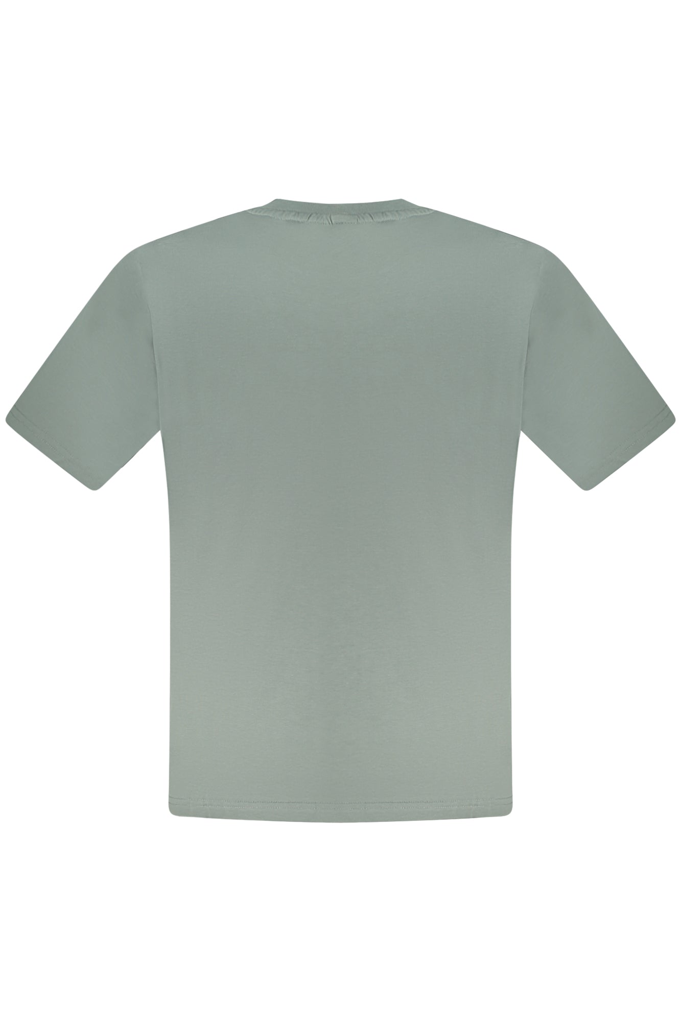 996024000_VE0419 – Grünes Herren Kurzarm T-Shirt mit Rundhals und Print-Design – Größe: S, M, L, XL, 2XL, 3XL – Farbe: Verde