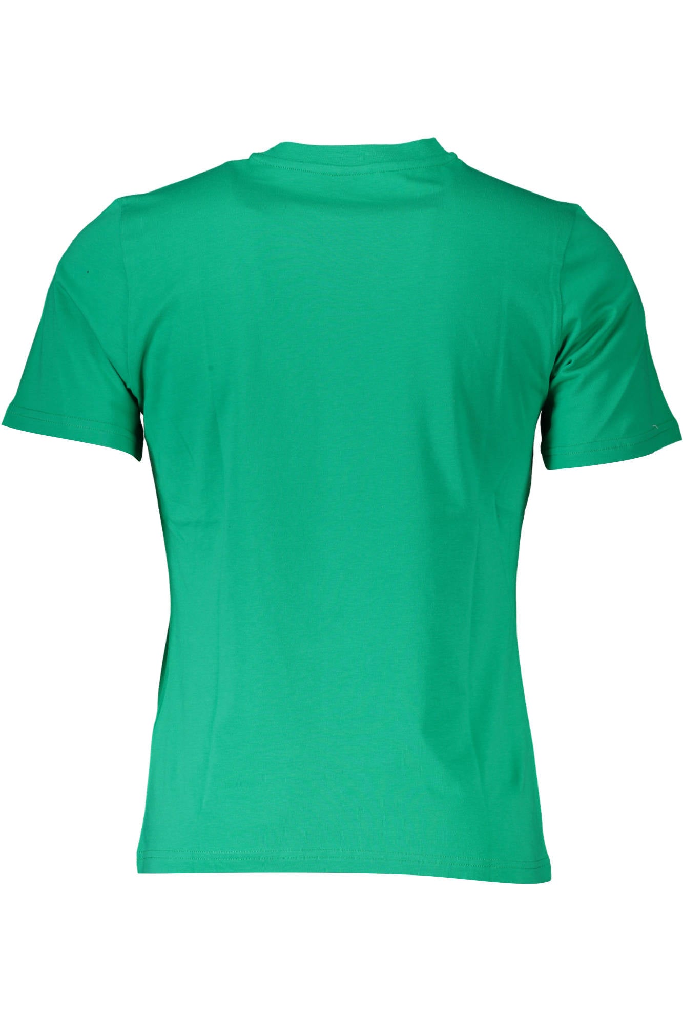 902504-000_VERDE_0423 – Grünes Herren T-Shirt mit Print und Rundhalsausschnitt - Kurzarmshirt – Größe: M, L, XL, 2XL, 3XL – Farbe: Verde