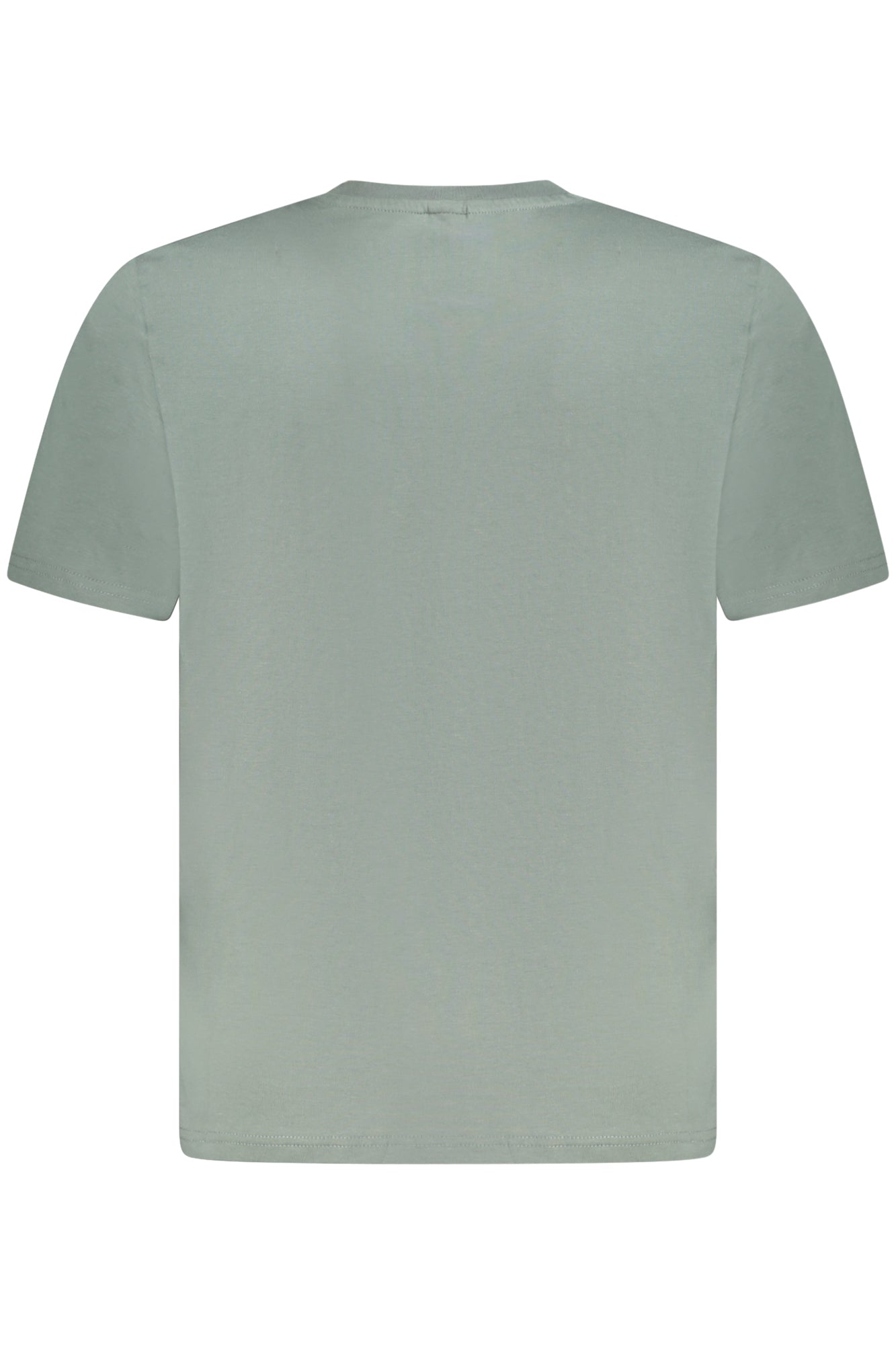 996027000_VE0419 – Grünes Herren Kurzarm-T-Shirt mit Rundhals und Logo-Druck – Größe: S, M, L, XL, 2XL, 3XL – Farbe: Verde