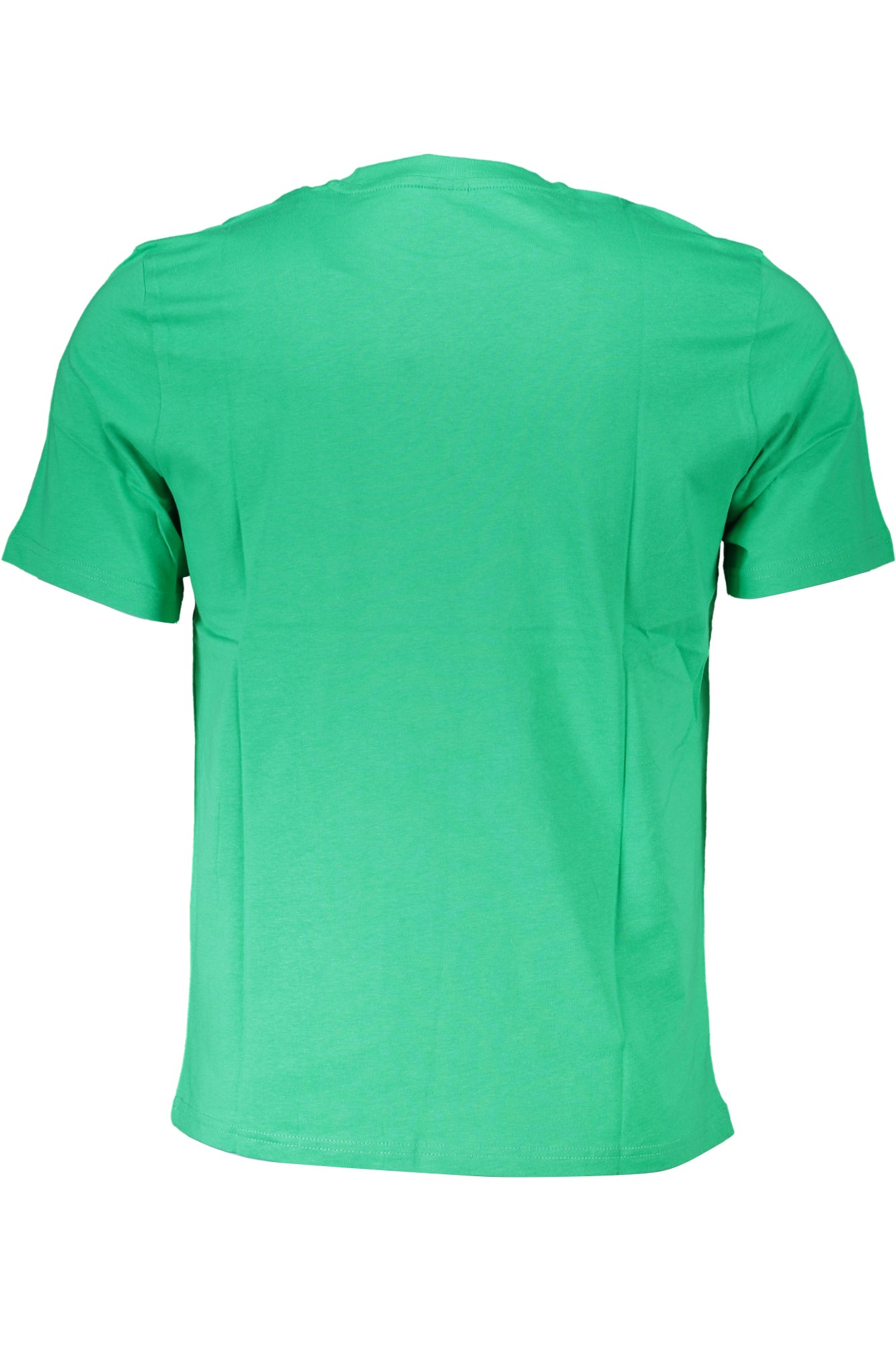 902837000_VE0409 – Grünes Herren T-Shirt mit Print und Rundhalsausschnitt – Kurzarmshirt – Größe: S, M, L, XL, 2XL, 3XL – Farbe: Verde