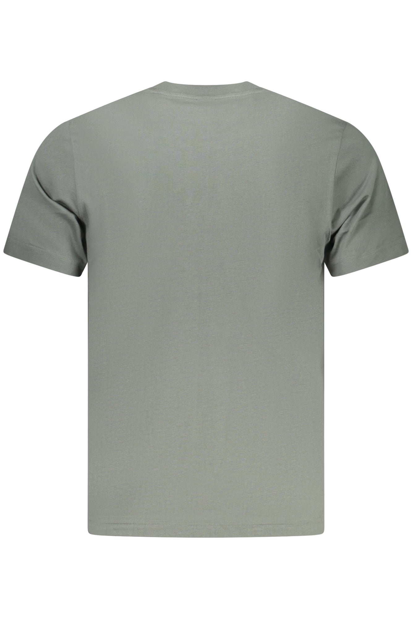 996043000_VE0419 – Herrengrünes T-Shirt mit Rundhals und Logo-Print – Kurzarmshirt – Größe: S, M, L, XL, 2XL, 3XL – Farbe: Verde