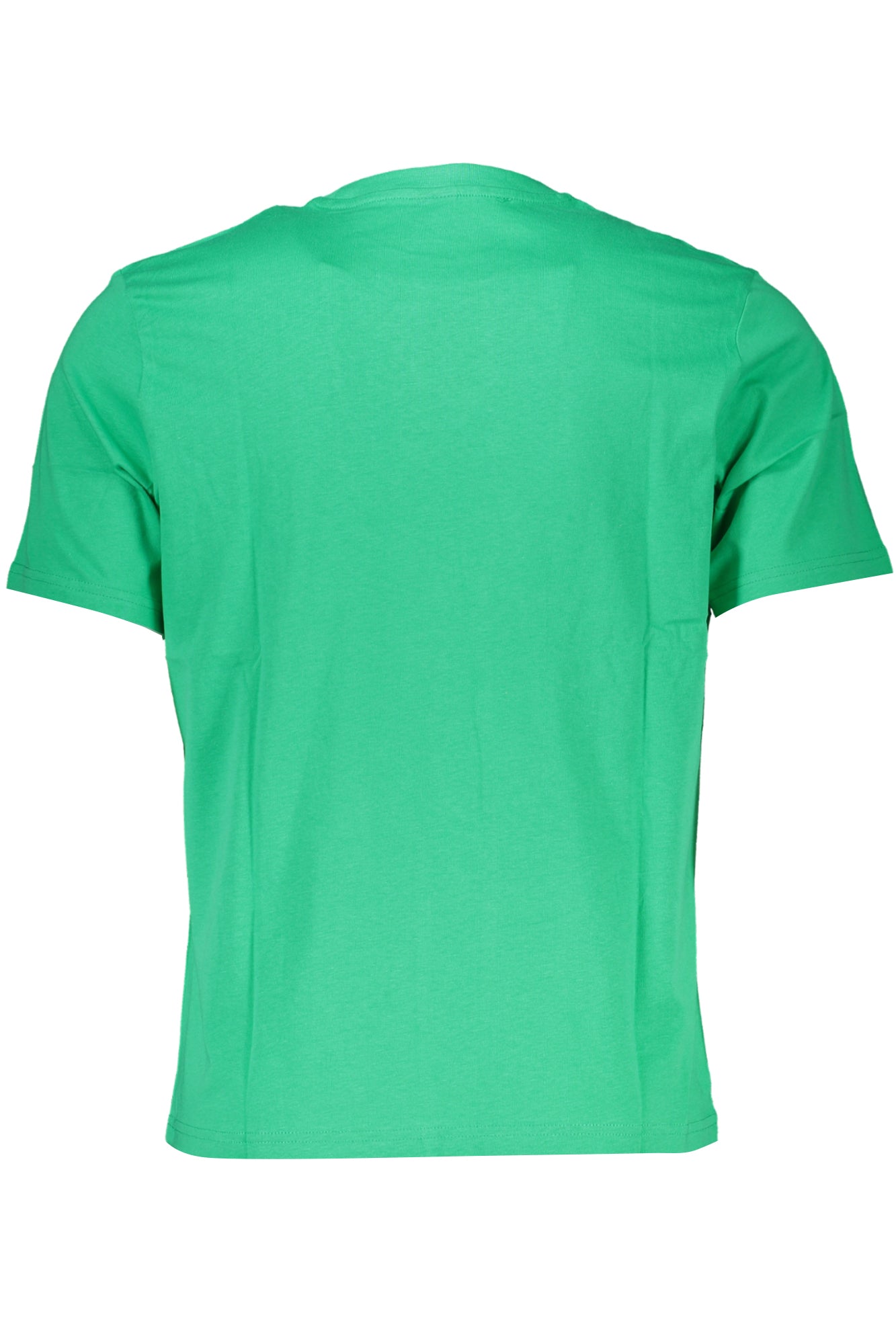 902836000_VE0409 – Stilvolles Herren Kurzarm T-Shirt in Grün mit Logo-Druck – Größe: S, M, L, XL, 2XL, 3XL – Farbe: Verde