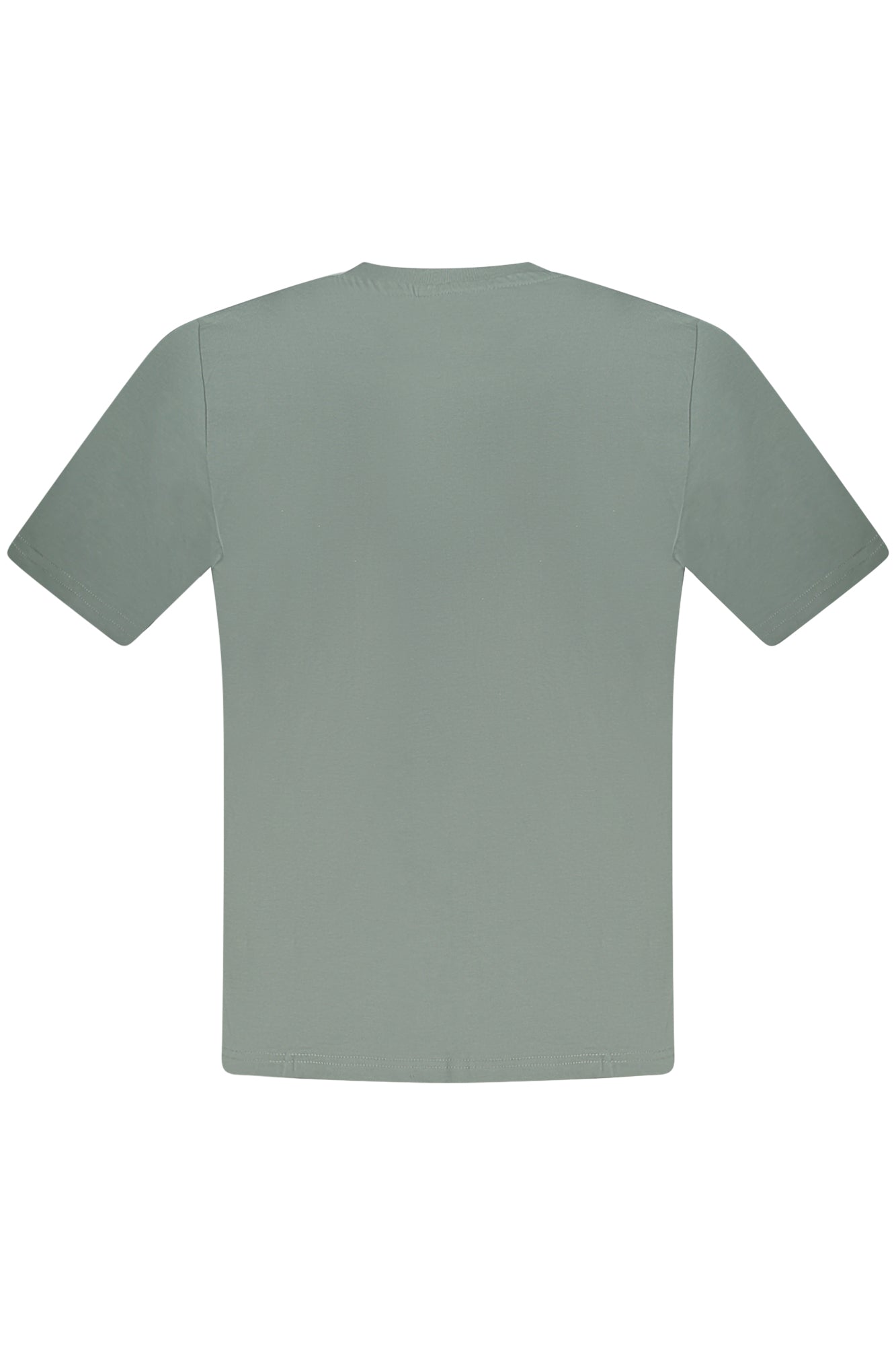 996022000_VE0419 – Grünes Herren-T-Shirt mit Rundhals & Logo-Druck - Kurzarm Design – Größe: S, M, L, XL, 2XL, 3XL – Farbe: Verde