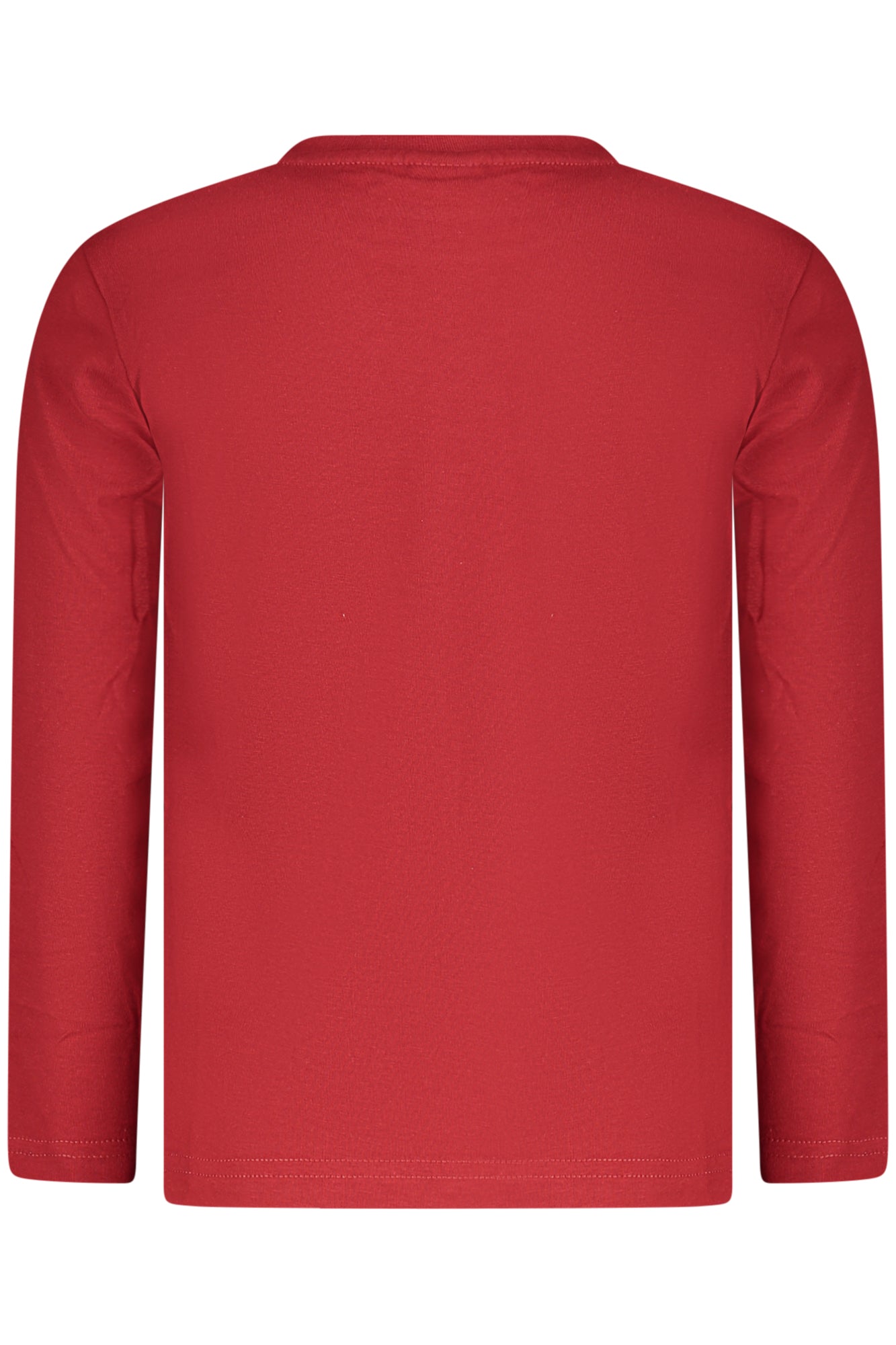 795230000_RO0278 – Langarm-T-Shirt für Kinder: Rot, mit Logo und Ocean Positive Design – Größe: 6A, 8A, 10A, 12A, 14A – Farbe: Rosso