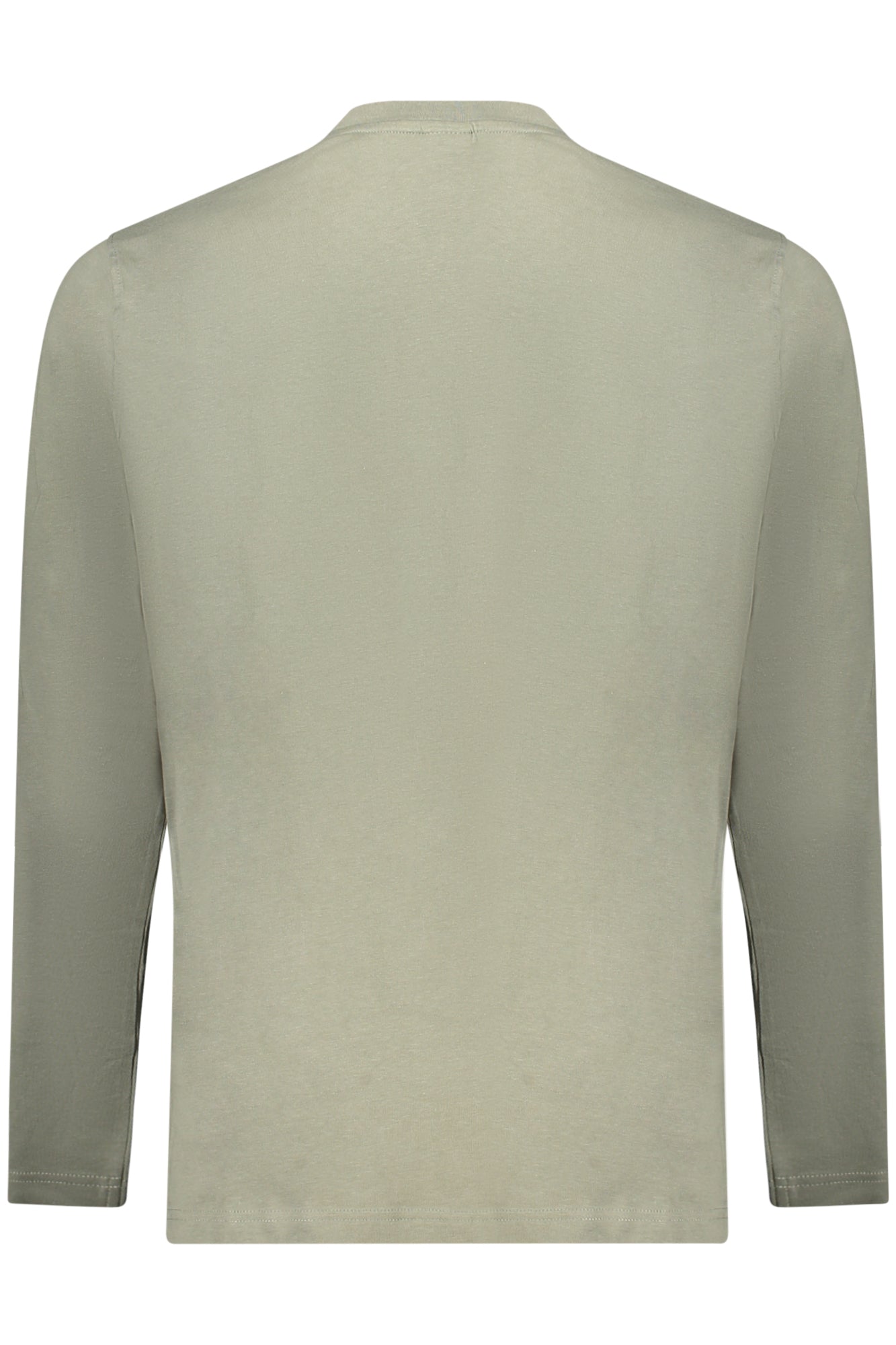 693008000_VE0921 – Grünes Herren Langarmshirt mit Logo-Druck - Ocean Positive Style – Größe: XL, 2XL – Farbe: Verde