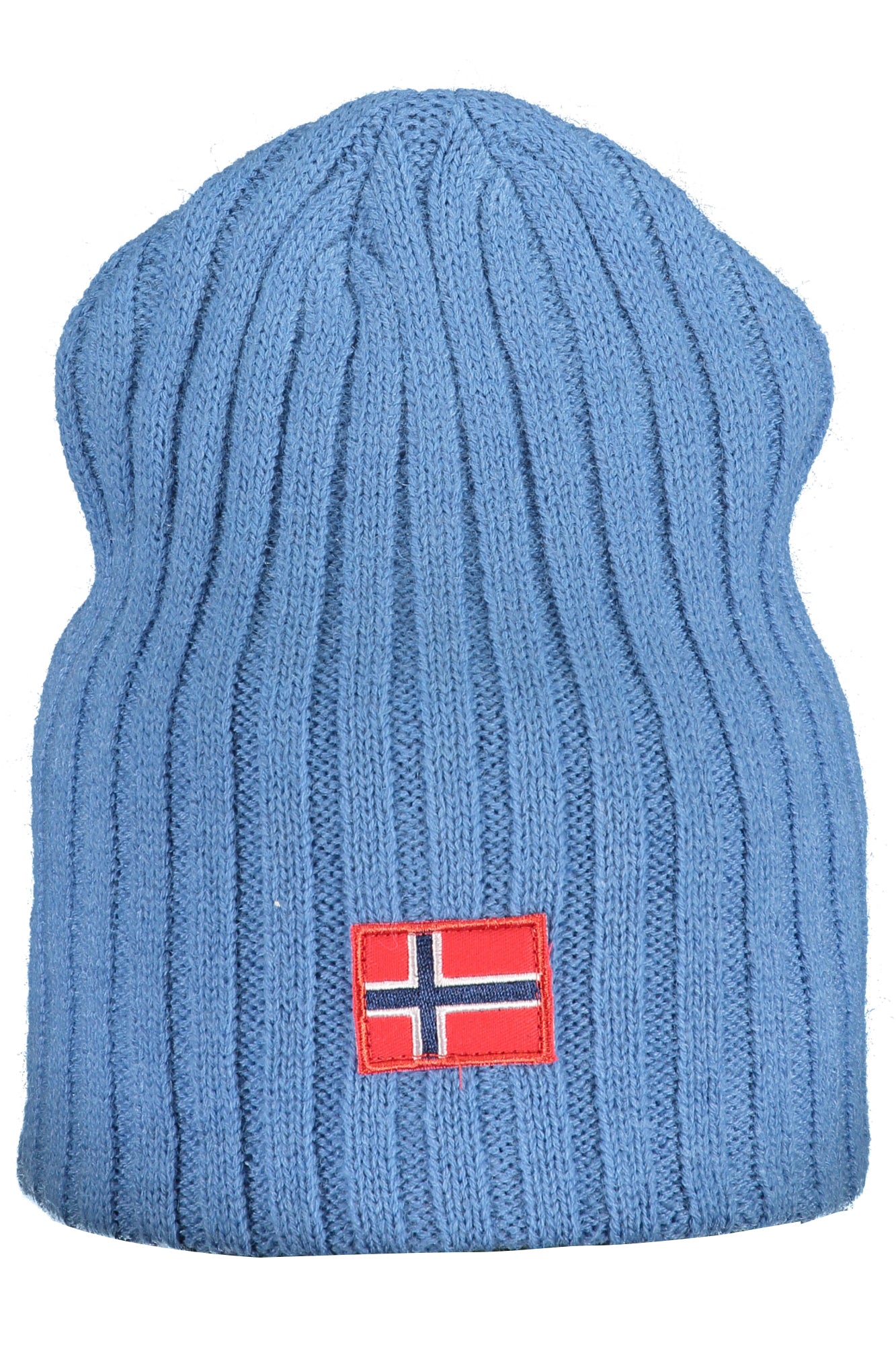 120105_AZWHALE – Stylische Herrenmütze Blau mit Stickerei & Logo – Norwegen 1963 Flair – Größe: UNI – Farbe: Azzurro