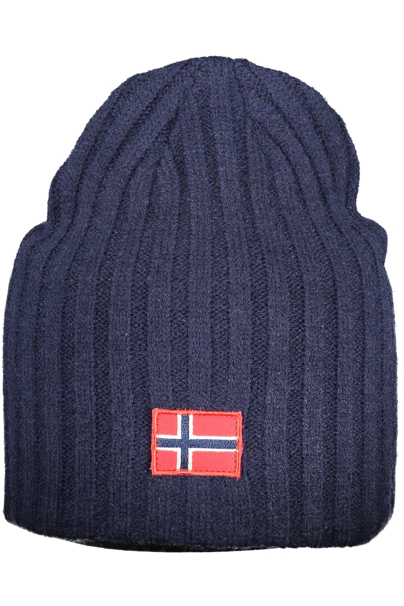 840105_BLNAVY – Blaue Herren-Mütze mit Norwegen-Logo | Stylische Wintermode – Größe: UNI – Farbe: Blu