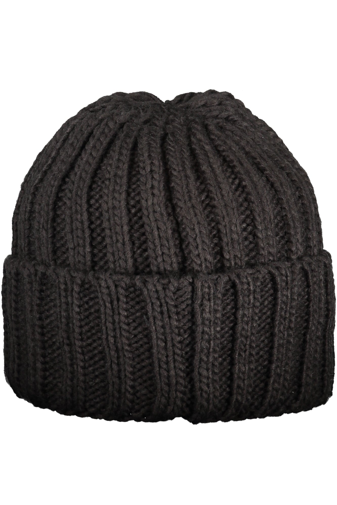 850103_NEBLACK – Herrenmütze mit Norwegen-Applikation – Stilvolle Schwarze Kappe – Größe: UNI – Farbe: Nero