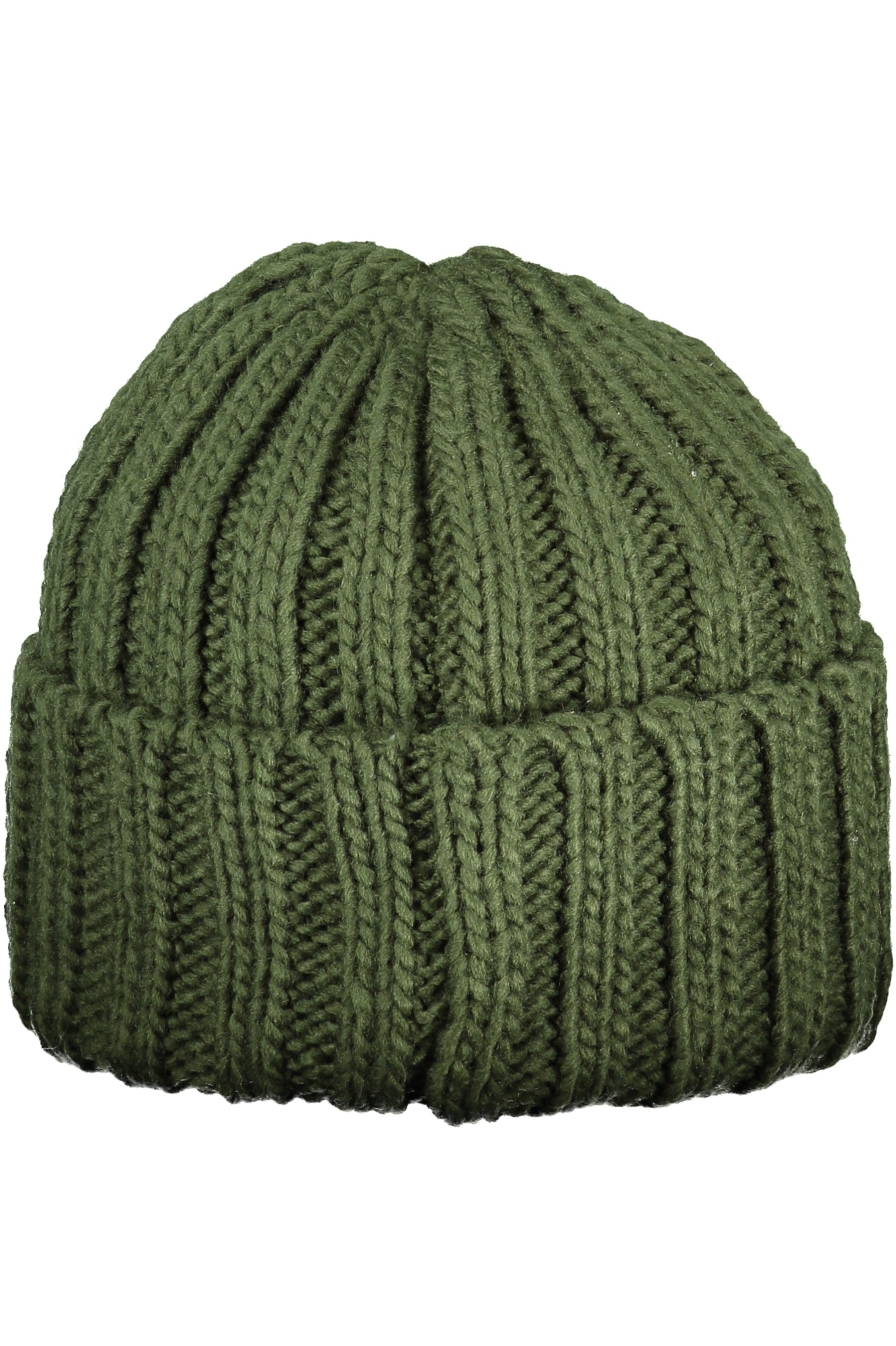 850103_VEARMY – Grüne Herrenkappe mit Norwegen-Applikation - Idealer Winterbegleiter – Größe: UNI – Farbe: Verde