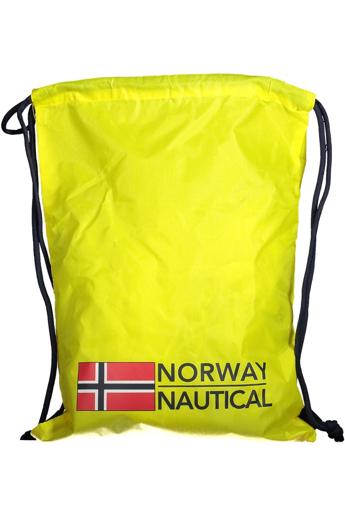 830001_GIYELLFL – Stylische Unisex Tasche in Gelb mit Kordelzug & Logo-Aufdruck – Größe: UNI – Farbe: Giallo