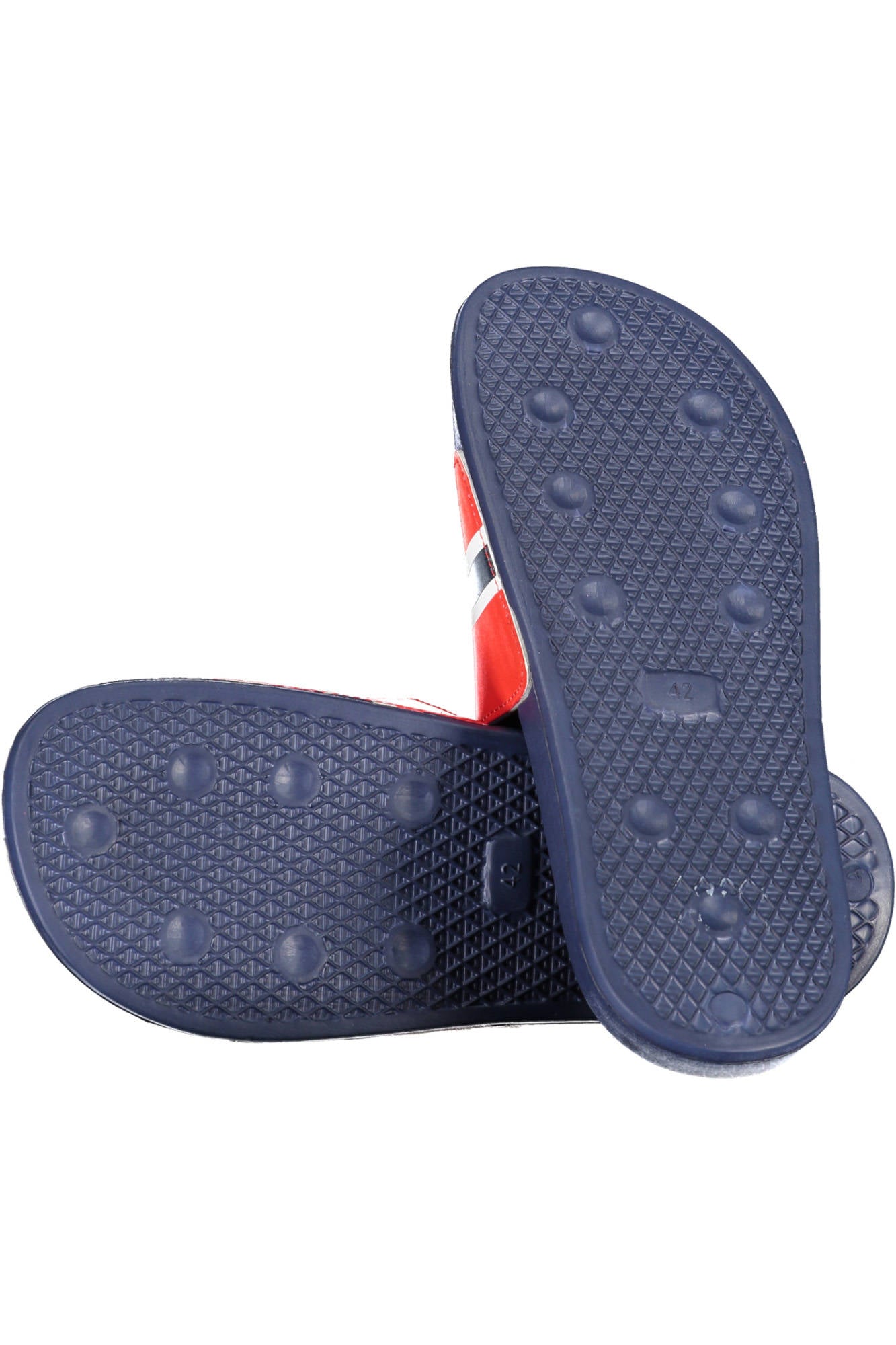 831002_BLU_BLU – Blaue Herrenschuhe: Stilvolle Hausschuhe mit Kontrastdetails – Größe: 41, 42, 43, 44, 45 – Farbe: Blu