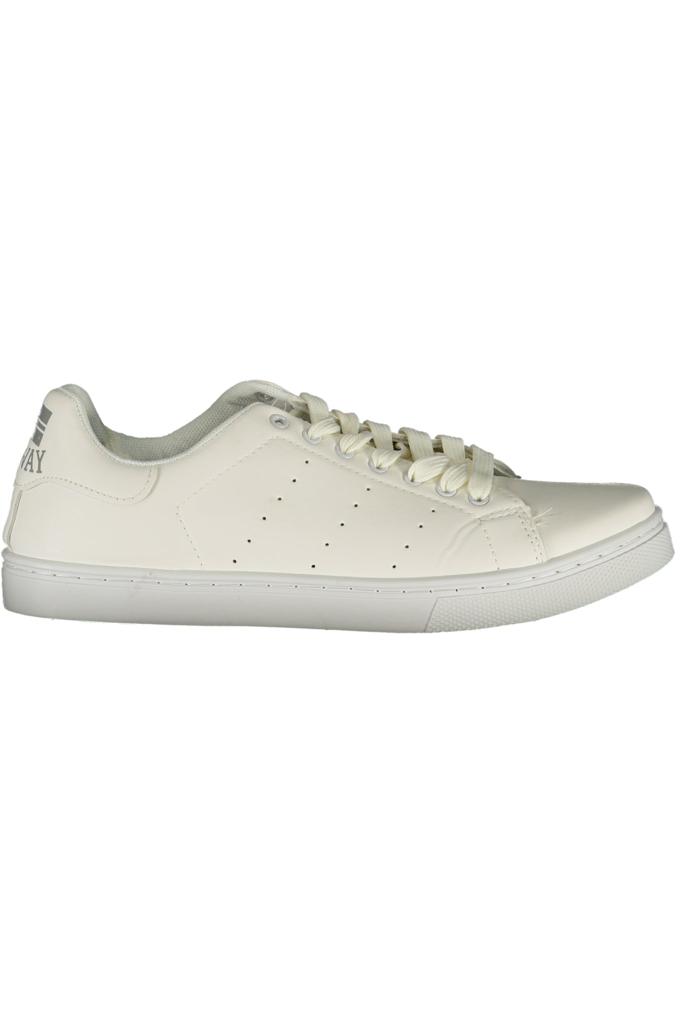 841050_BIWHITE – Weißer Herren-Sportschuh mit Kontrastdetails und Logo-Druck – Größe: 45, 43, 41, 42, 44 – Farbe: Bianco