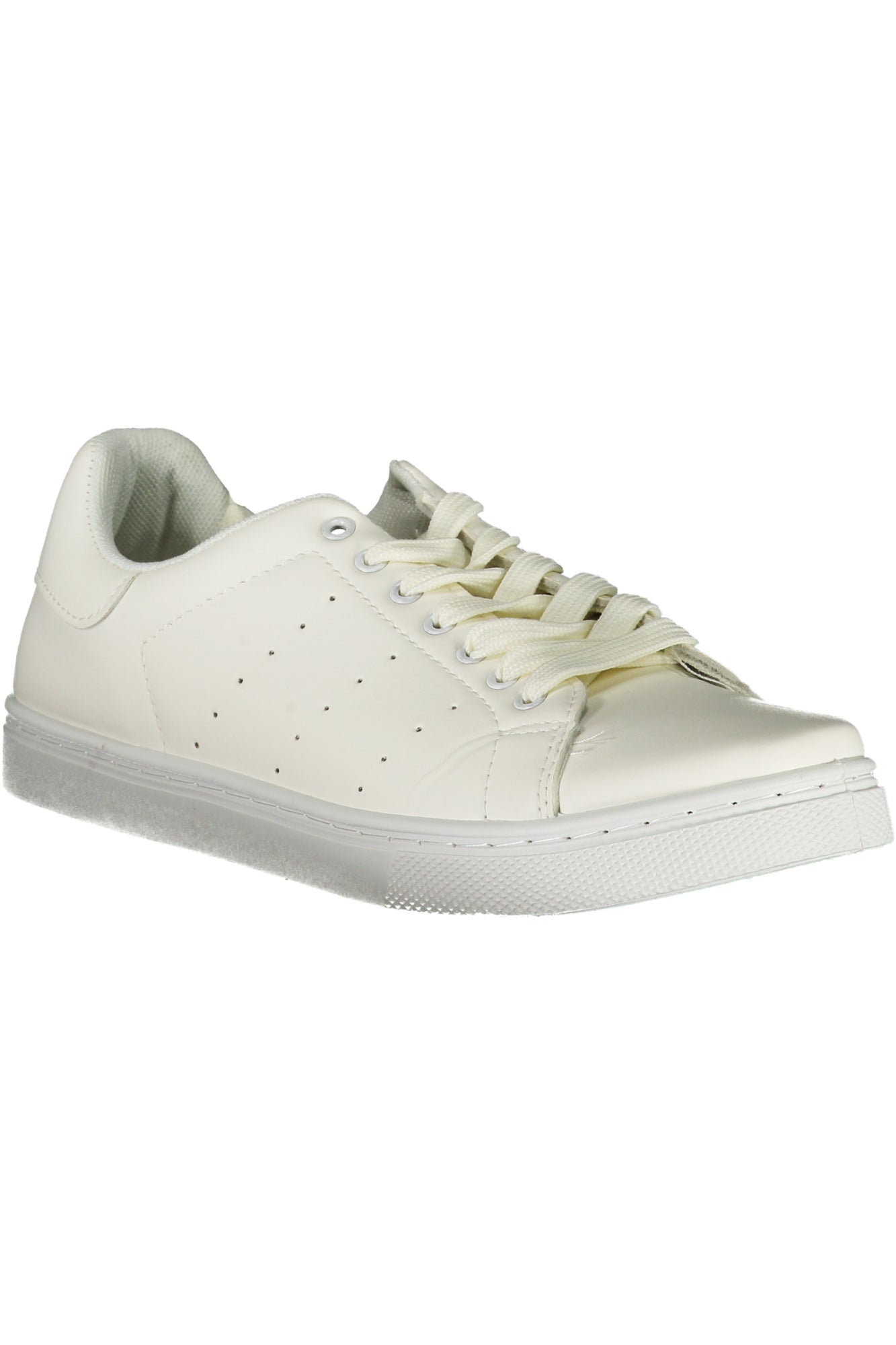 841050_BIWHITE – Weißer Herren-Sportschuh mit Kontrastdetails und Logo-Druck – Größe: 45, 43, 41, 42, 44 – Farbe: Bianco