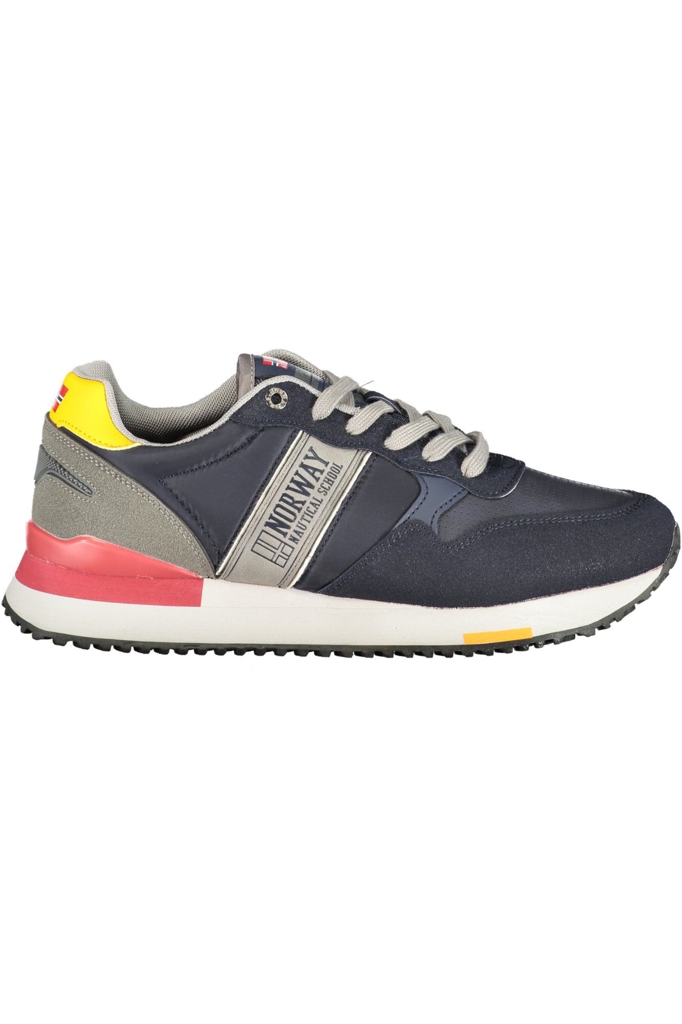 851074_BLDEEPYE – Blaue Herrensportschuhe mit Kontrastdetails für einen sportlichen Look – Größe: 41, 42, 43, 44, 45, 46 – Farbe: Blu