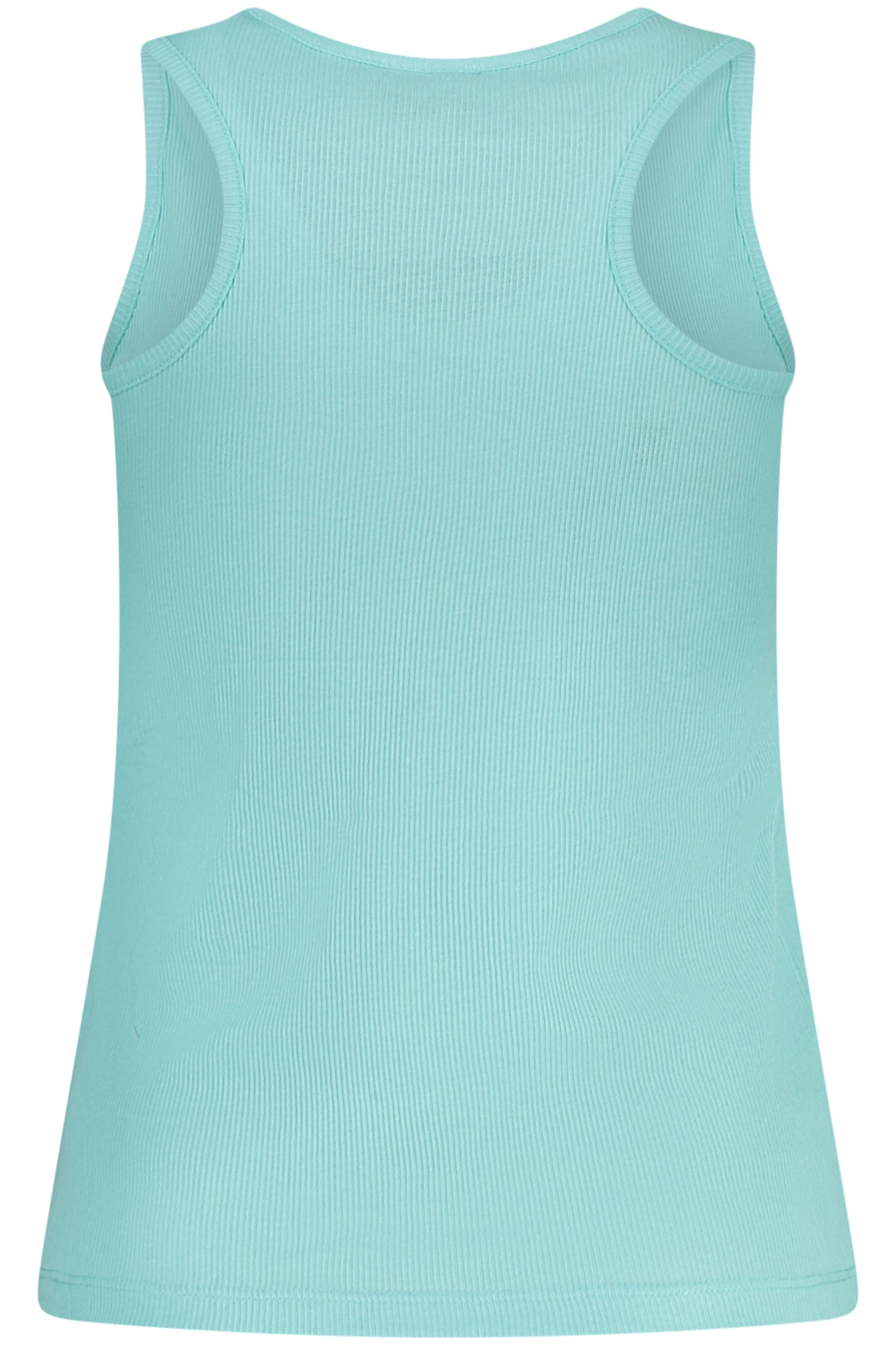 856220_AZCAPRI – Elegantes Damen Tanktop in Blau mit Stickerei & Logo – Größe: S, M, L, XL – Farbe: Azzurro