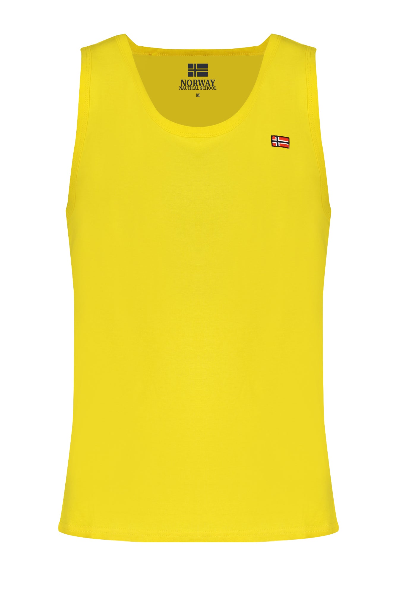 845910_GIYELLOW – Tanktop Herren Gelb - Norwegen 1963 Design mit Stickerei und Logo – Größe: M, L, XL, 2XL – Farbe: Giallo
