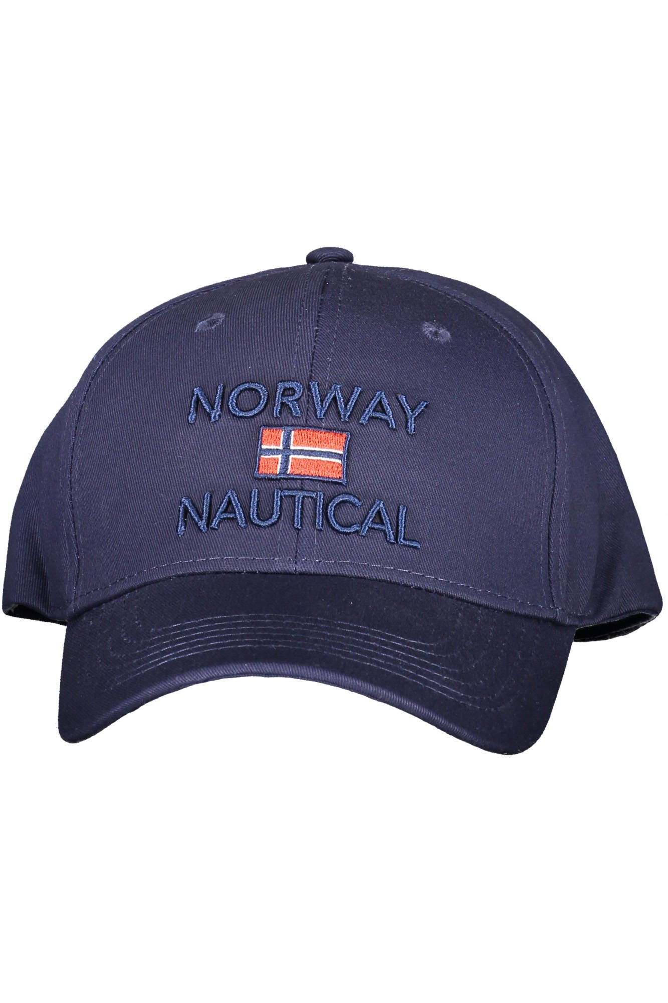 832001_BLU_BLU – Blauer Herrenhut mit Stickerei und Applikationen - Schirmmütze Norwegen – Größe: UNI – Farbe: Blu