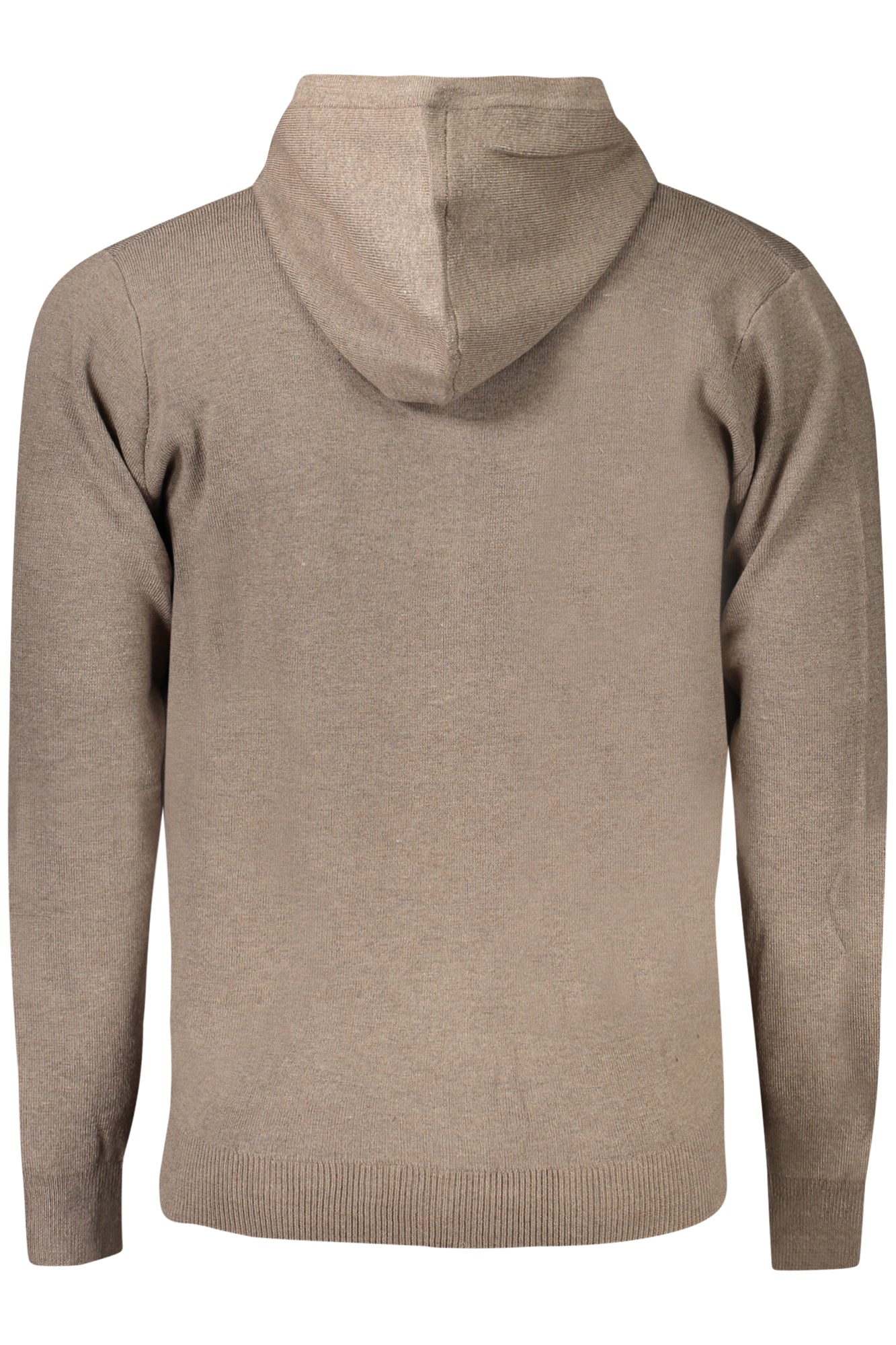 843105_MANOCE – Stylischer Brauner Norwegen Cardigan für Herren mit Kapuze und Taschen – Größe: M, L, XL, 2XL, 3XL – Farbe: Marrone