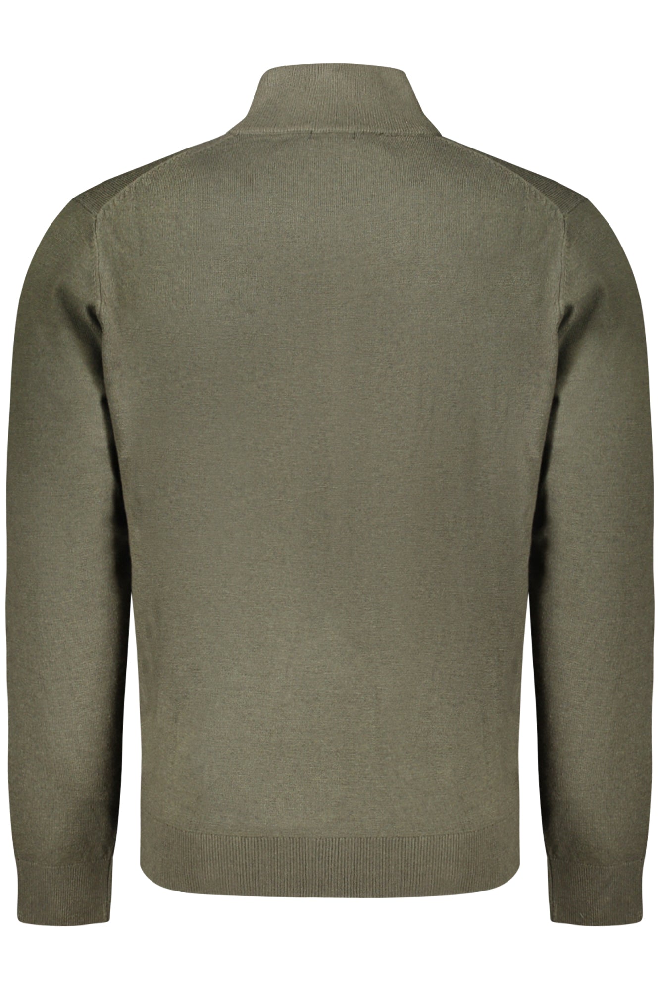 843104_VEFOREST – Grüne Herrenstrickjacke 1963 Norwegen - Cardigan mit Stickerei und Zipper – Größe: M, L, XL, 2XL, 3XL – Farbe: Verde