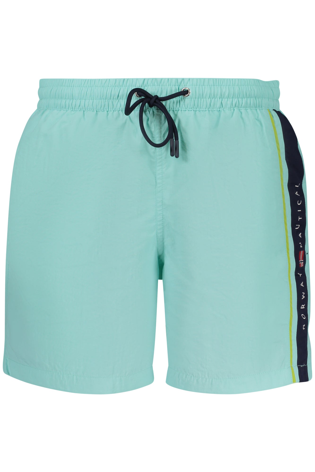 858312_AZCAPRI – Hochwertige blaue Badehose für Herren mit Taschen & Kordelzug – Größe: S, M, L, XL, 2XL, 3XL – Farbe: Azzurro