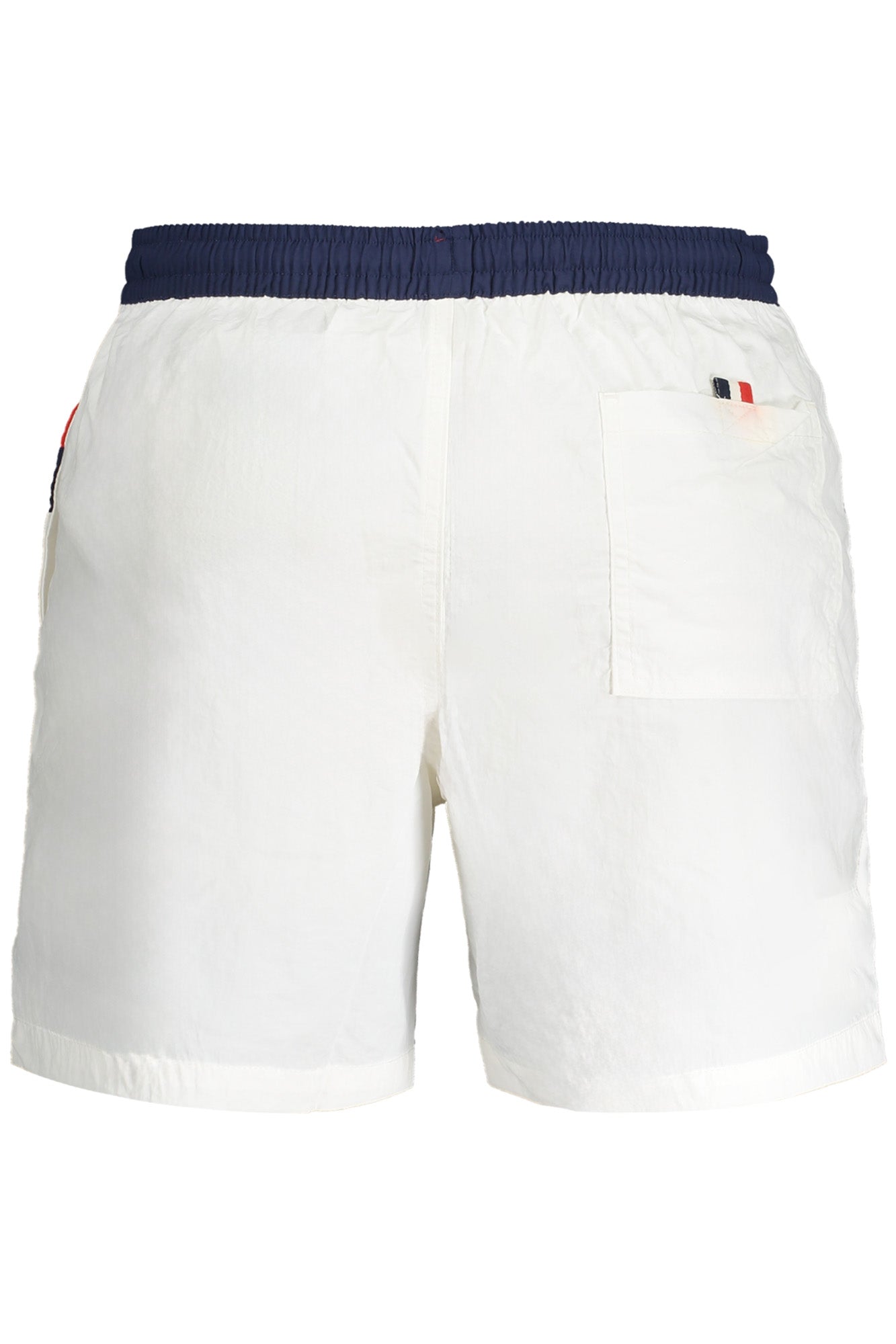 848308_BIWHITE – Elegante weiße Badeshorts für Herren, stilvolle Details, praktischer Komfort – Größe: M, L, XL, 2XL – Farbe: Bianco
