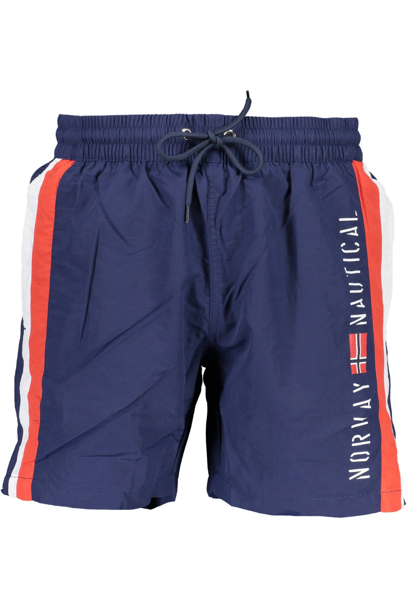 838302_BLU_BLU – Herren Bademode: Blaue Boxershorts mit Kordelzug & Taschen – Größe: M, L, XL, 2XL – Farbe: Blu