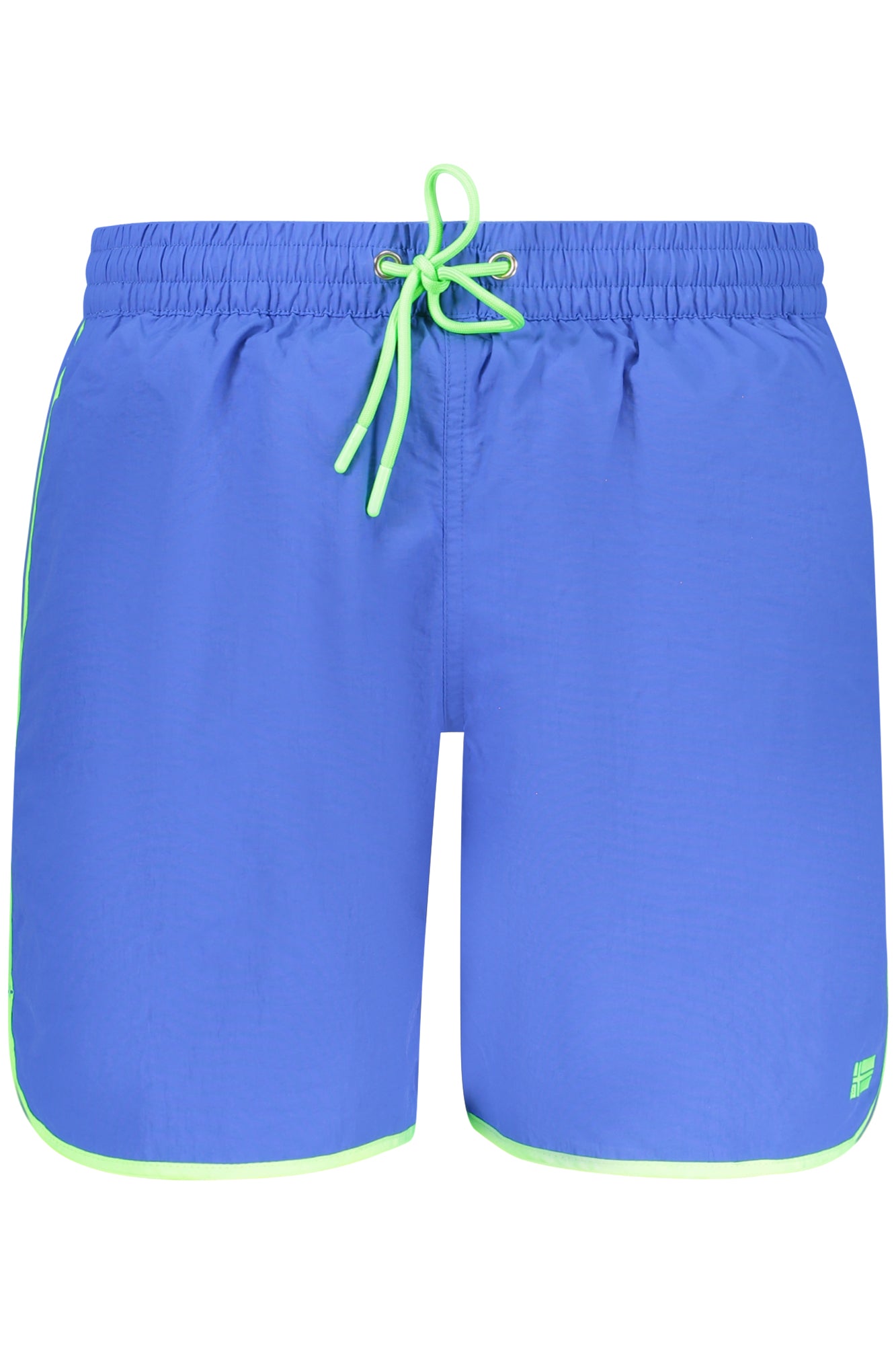 858313_BLBLUETT – Blaue Herren-Badehose mit Taschen & elastischem Bund (Norwegen 1963) – Größe: S, M, L, XL, 2XL, 3XL – Farbe: Blu