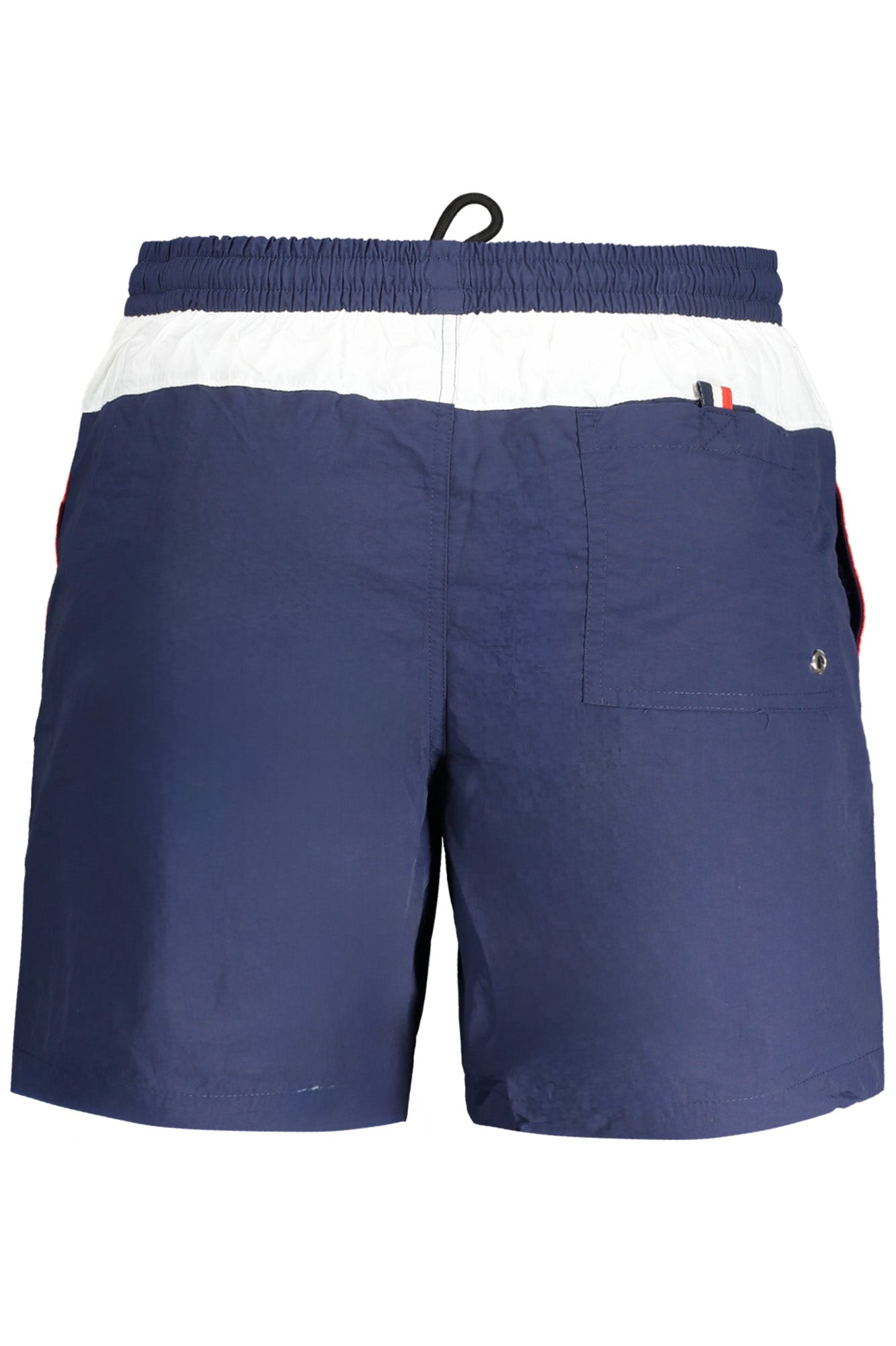 848306_BLBLU – Herren Bade-Boxershorts Blau mit Taschen & Kontrastdetails – Größe: M, L, XL, 2XL – Farbe: Blu