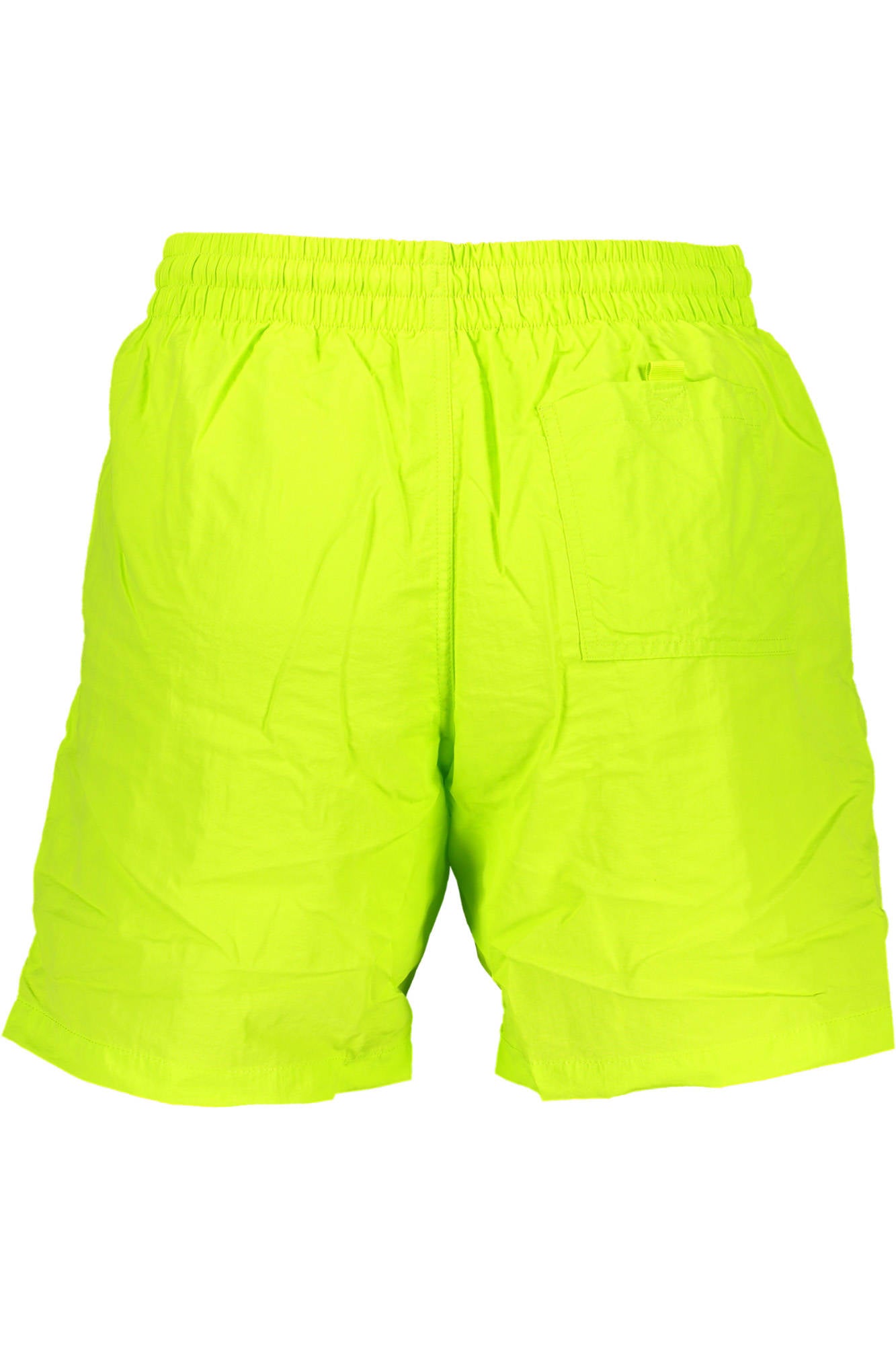 838301_GIALLO_ACIDO – Herren Badeboxer Gelb mit Kordelzug und Netzslip – Retro-Look – Größe: L, XL, 2XL – Farbe: Giallo