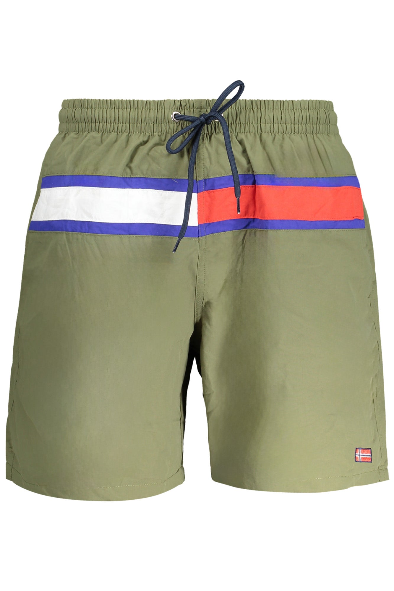 848304_VEMILITY – Grüne Bade-Shorts für Herren mit Taschen & Kordelzug – Größe: M, L, XL, 2XL – Farbe: Verde