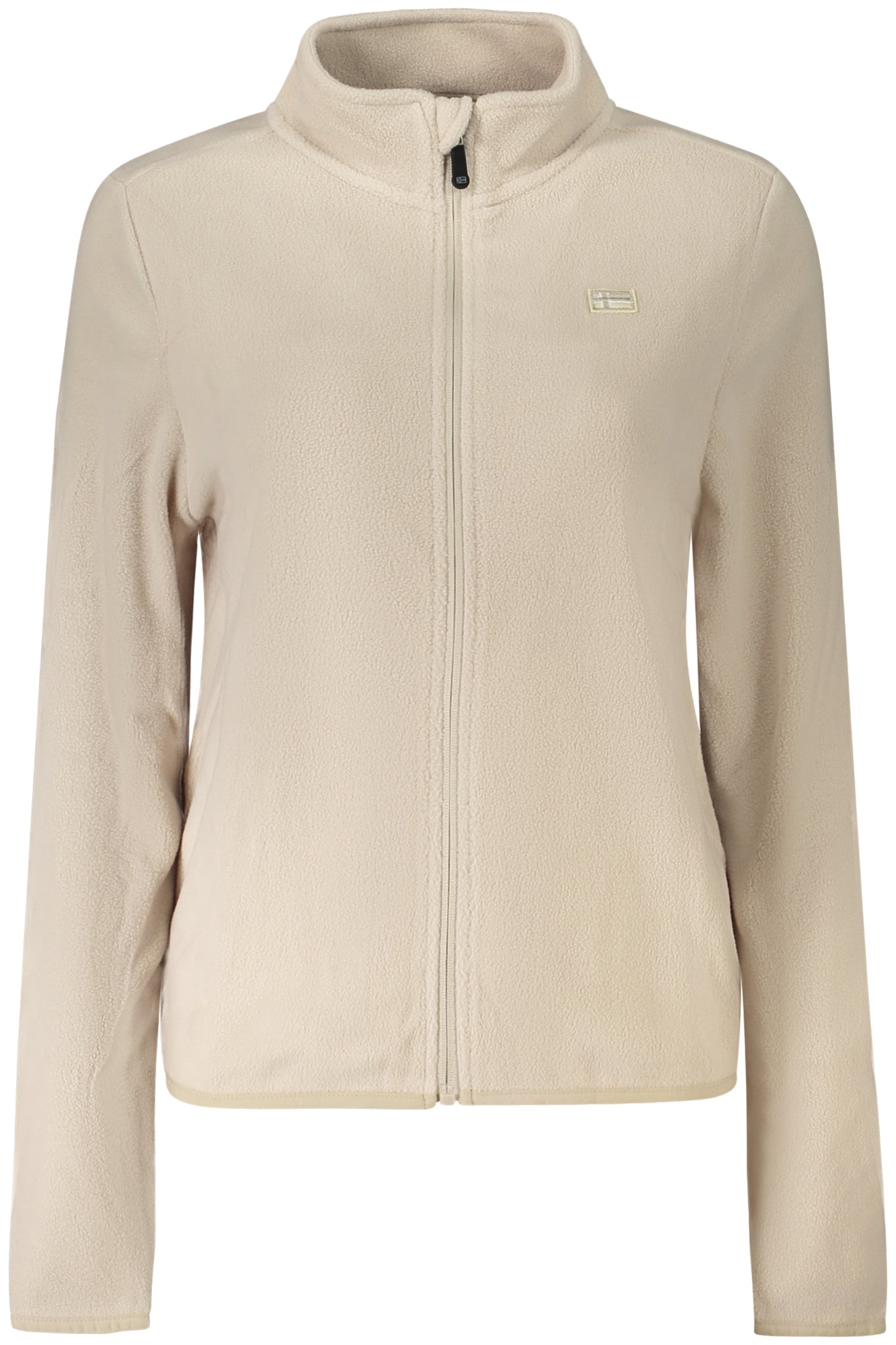 849905_BEROPE – Damen-Fleecejacke Beige mit Reißverschluss – Stilvoll & Bequem – Größe: S, M, L, XL, 2XL – Farbe: Beige