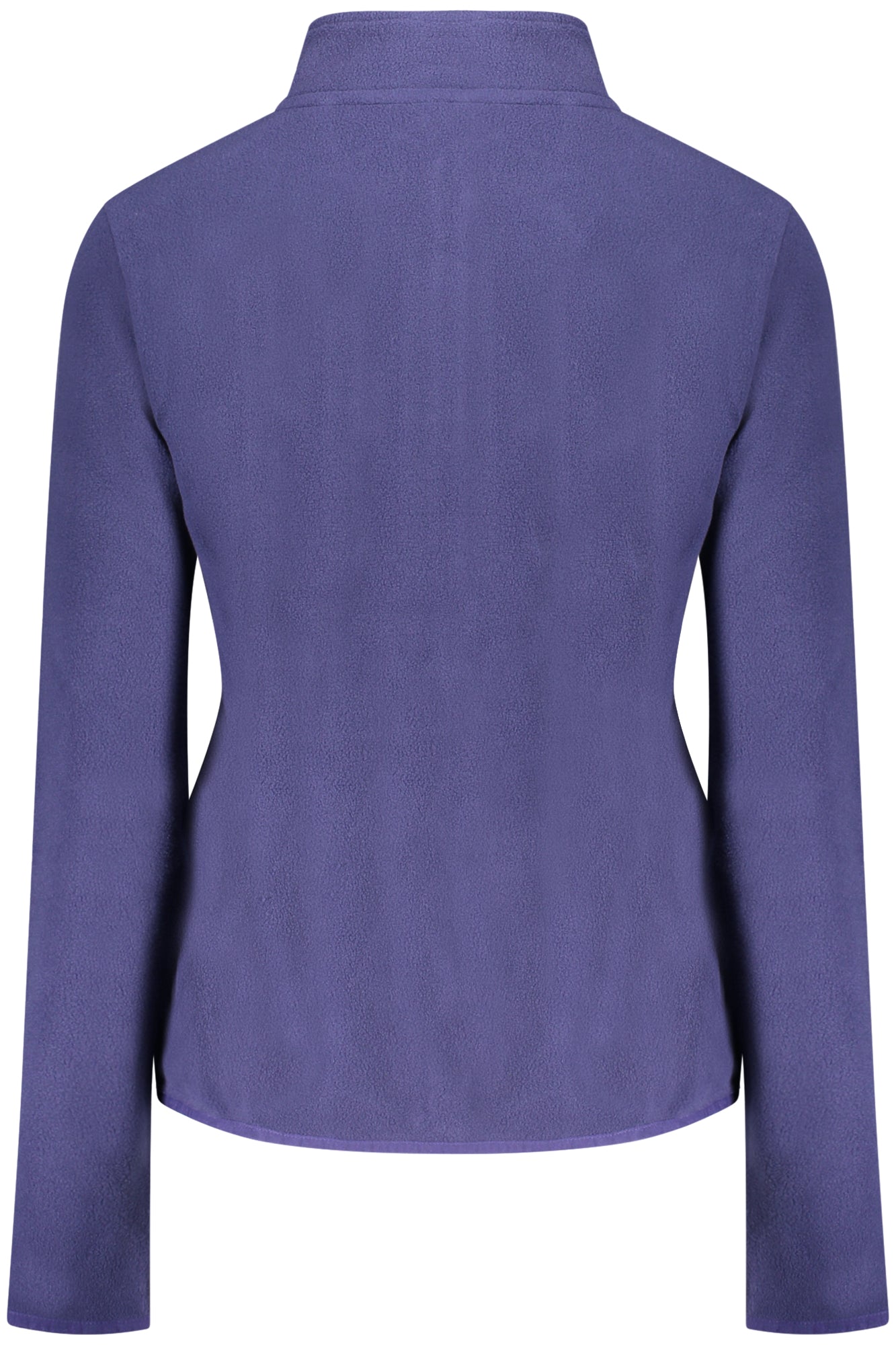 849905_BLBLUIRI – Damen-Fleecepullover Blau: Sweatshirt mit Reißverschluss & Applikation – Größe: S, M, L, XL, 2XL – Farbe: Blu
