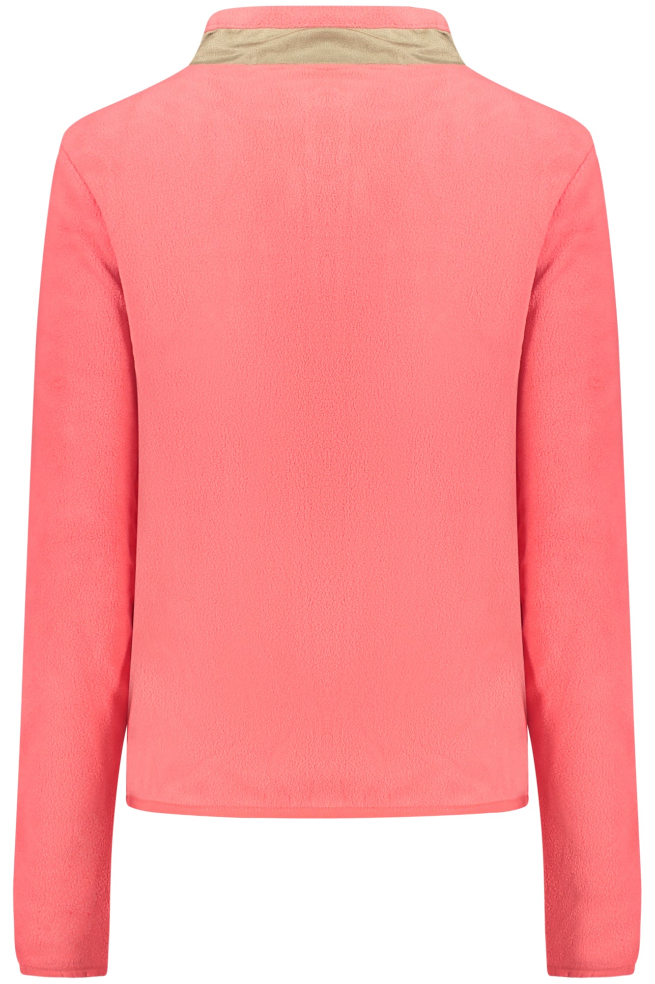 859906_RSTULIP – Stylisches Damen Fleece-Sweatshirt mit Reißverschluss und Kontrastdetails – Größe: S, M, L, XL, 2XL – Farbe: Rosa