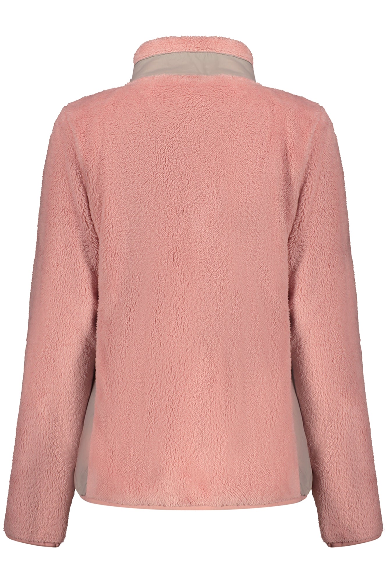 859902_RSROSANT – Damen Zip-Up Sweatshirt Rosa - Fleece, Taschen & Kontrastdetails – Größe: S, M, L, XL, 2XL – Farbe: Rosa