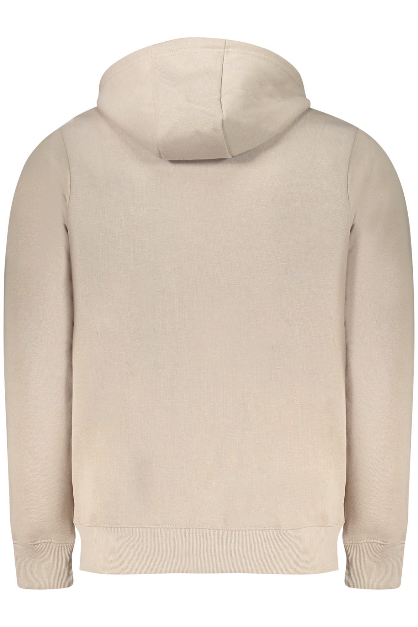 849442_BEROPE – Gefütterter Herren Kapuzenpullover mit Reißverschluss und Stickerei – Größe: S, M, L, XL, 2XL, 3XL – Farbe: Beige