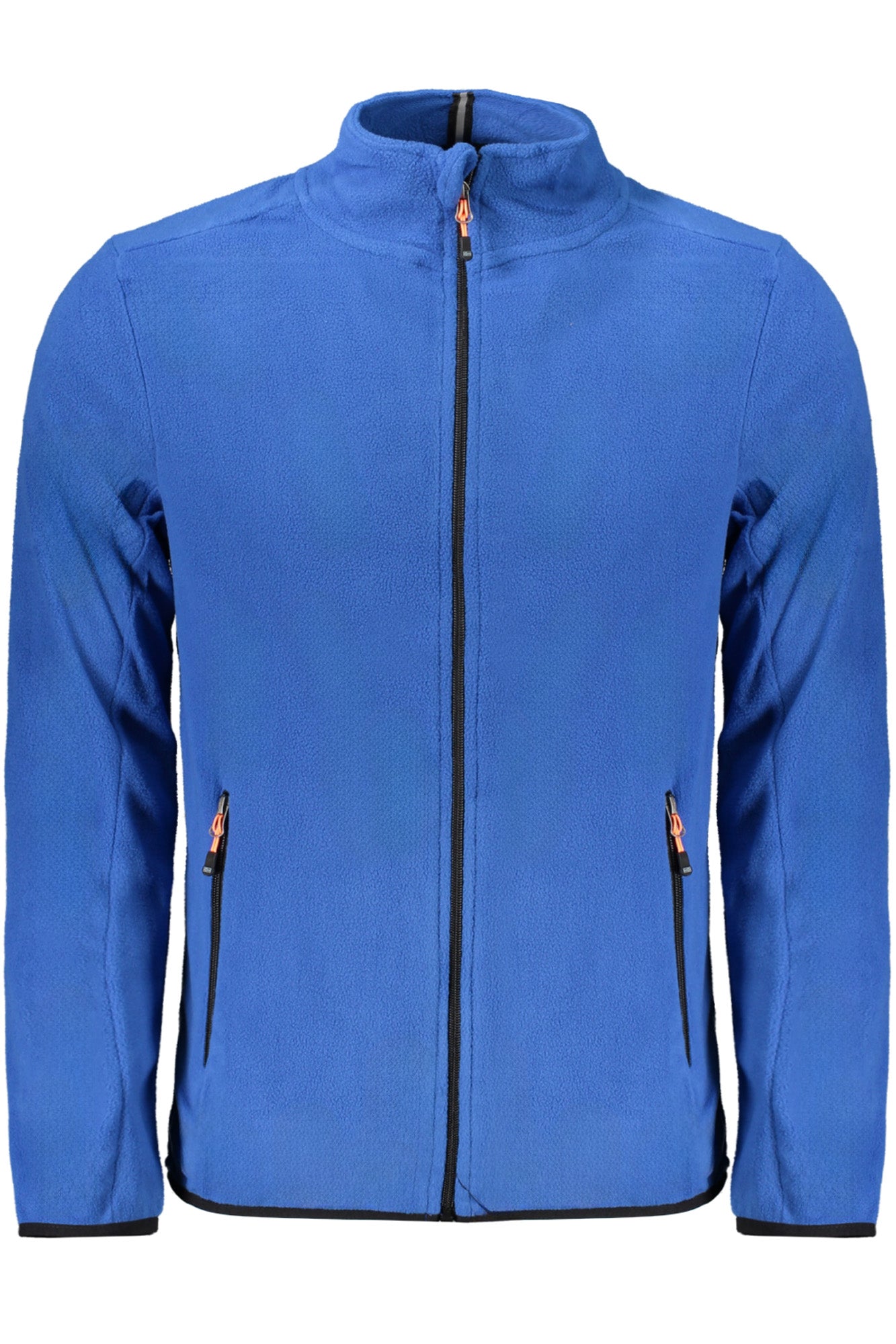 849543_BLBLUETT – Herren Sweatjacke Blau - Reißverschluss, Taschen, Stickerei - Norwegen – Größe: M, L, XL, 2XL – Farbe: Blu